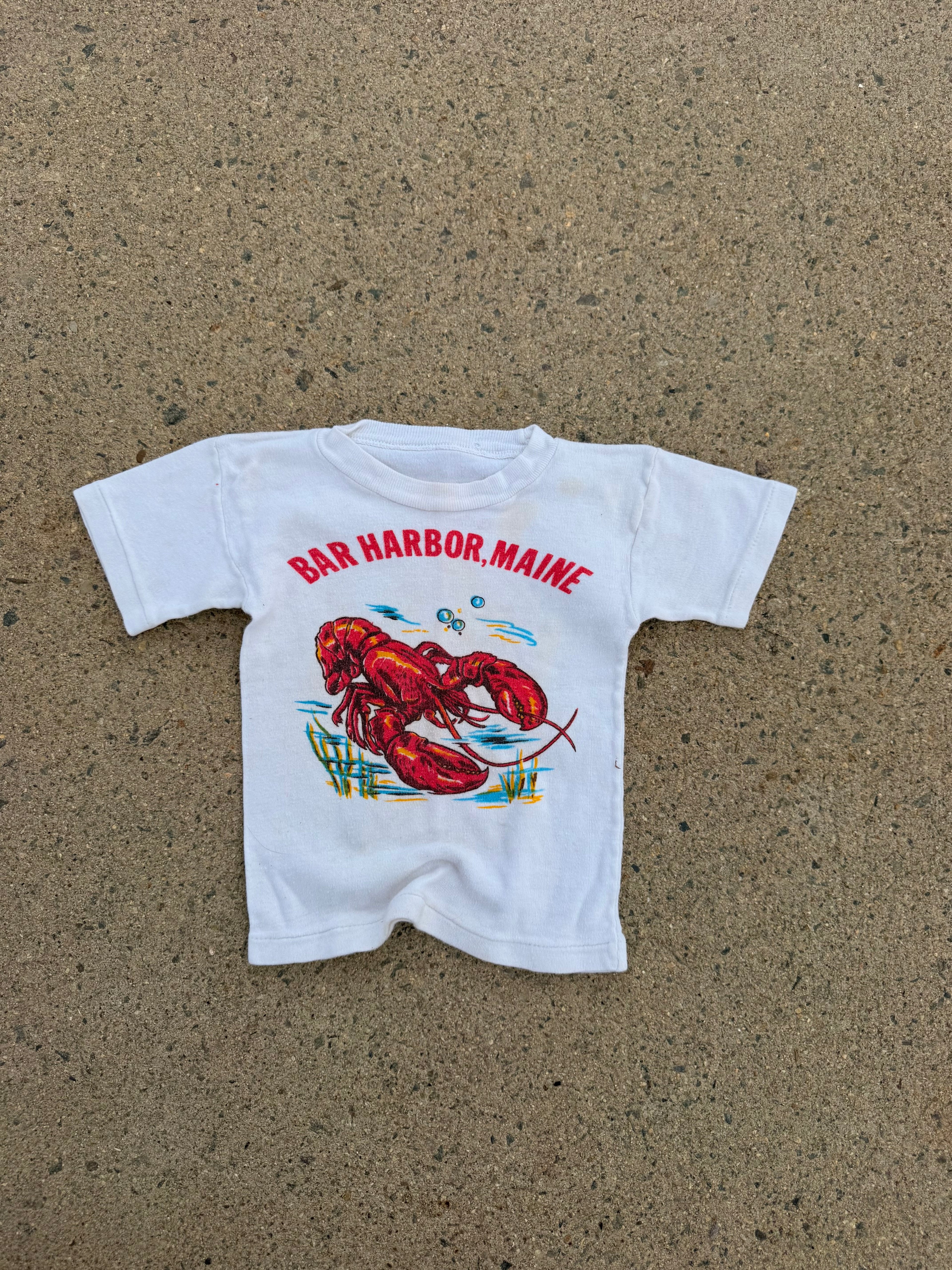 1950 bar harbor maine souvenir tee