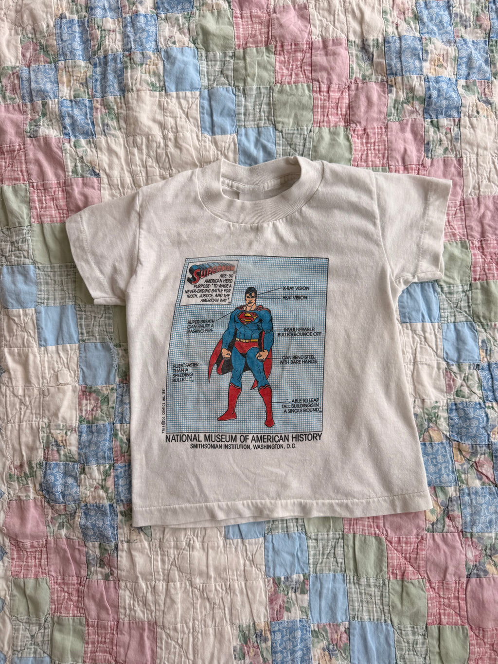 1980s national museum of american history superman tee
