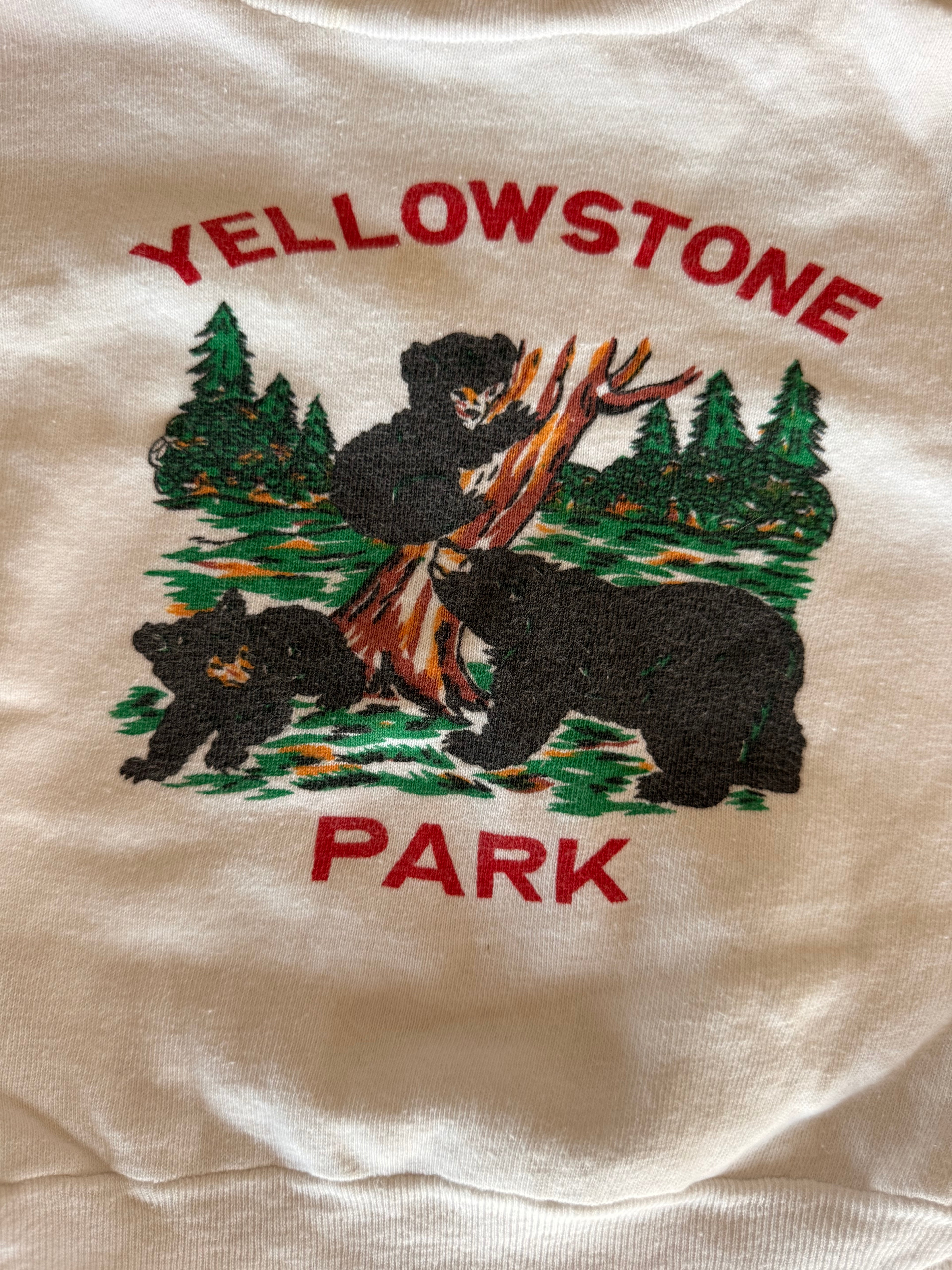 1950s yellowstone sweatshirt