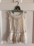 1900s eyelet lace dress