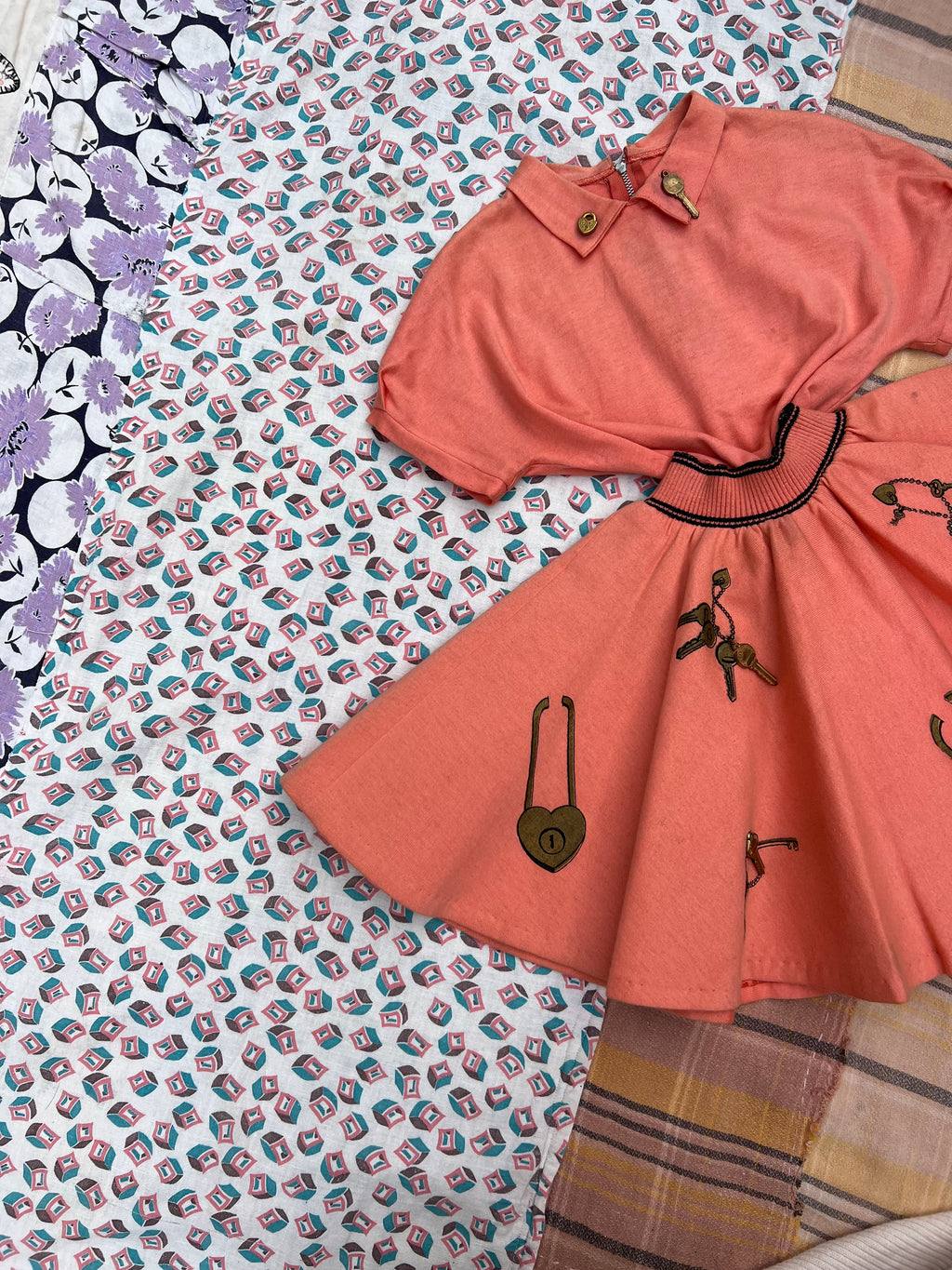 1950s key to my heart set