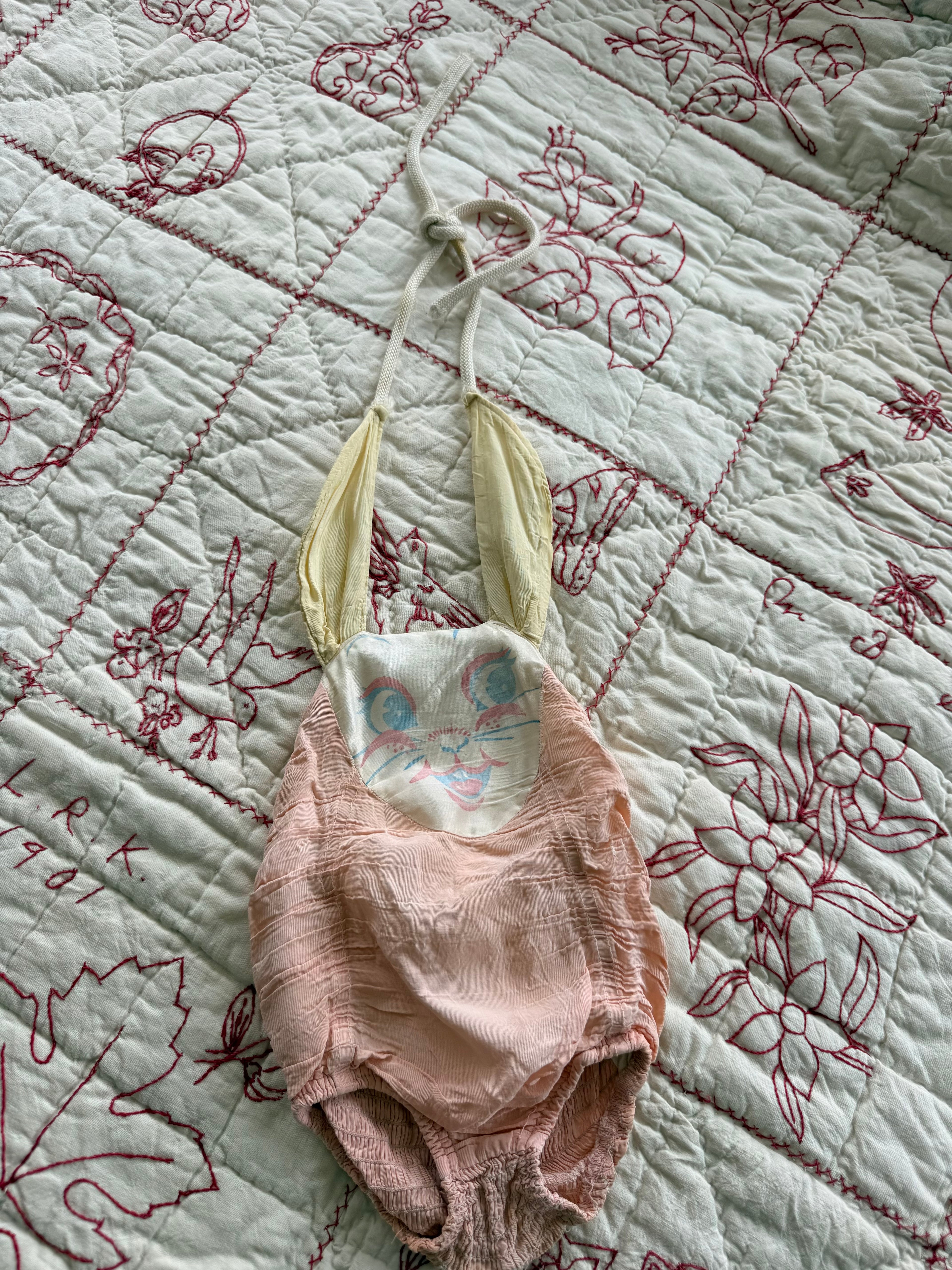 1950s bunny bathing suit