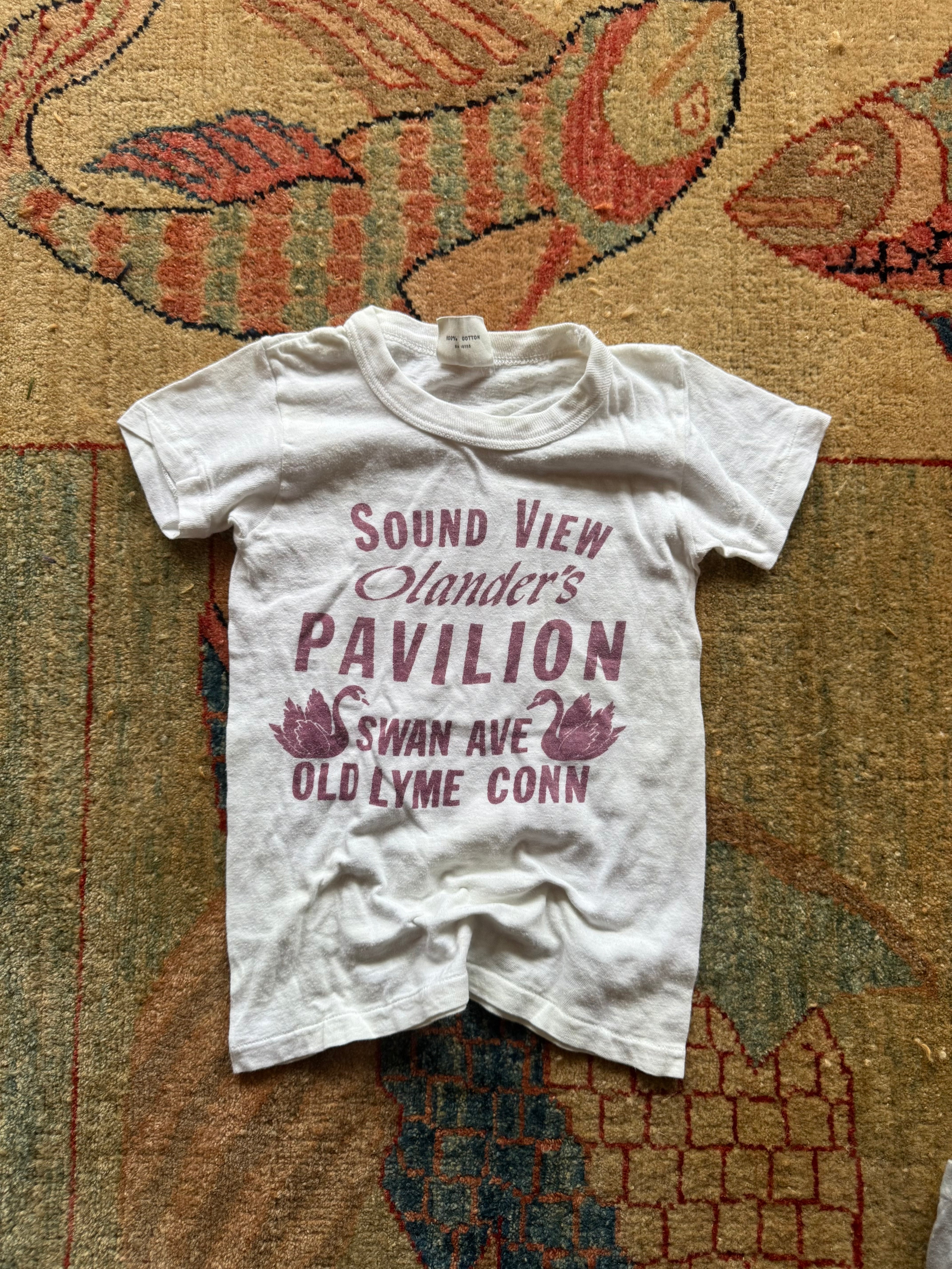 1960s sound view olanders, souvenir tee
