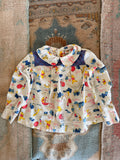 1970s winnie the pooh blouse
