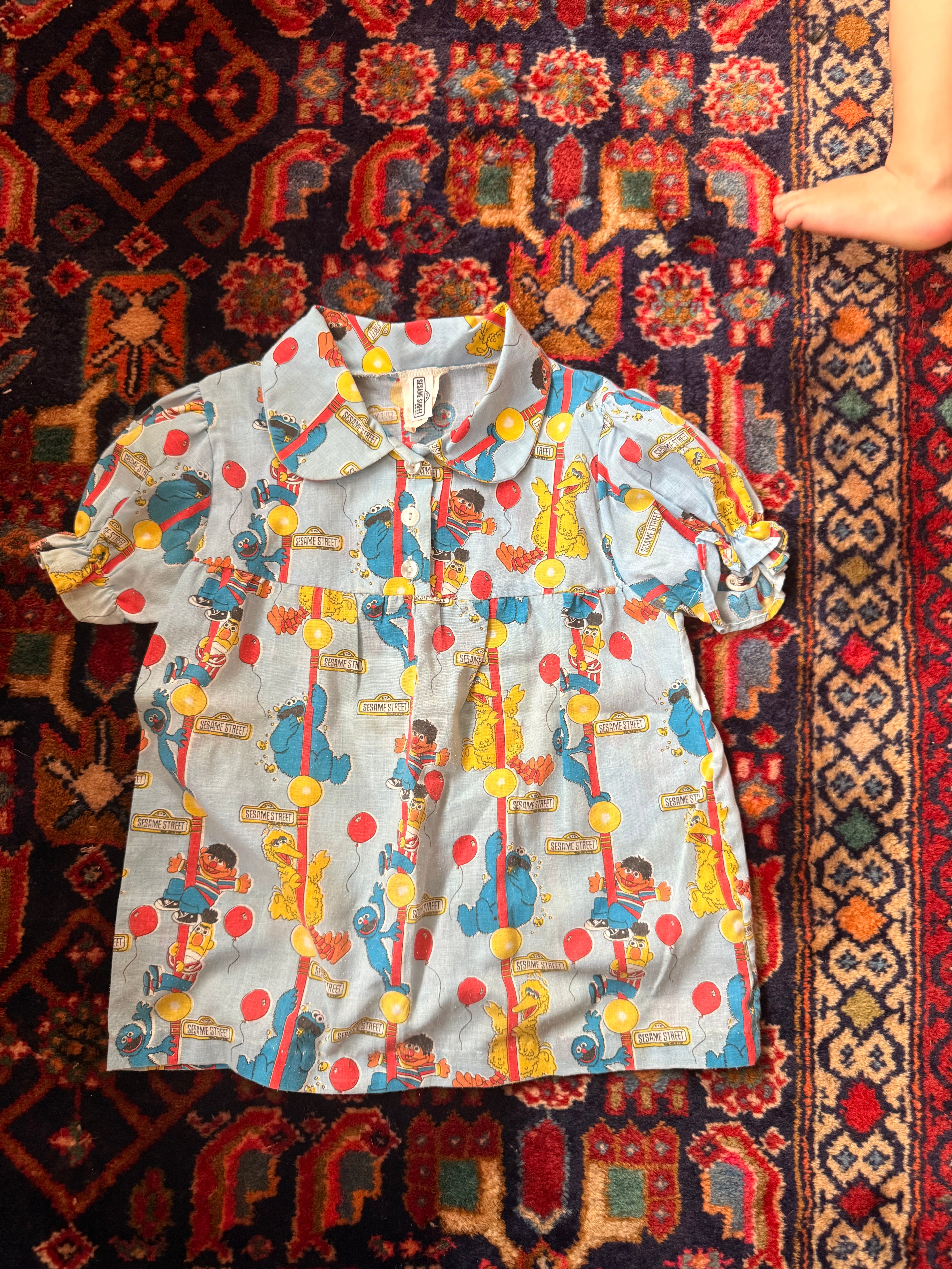 1970s sesame street baby doll top