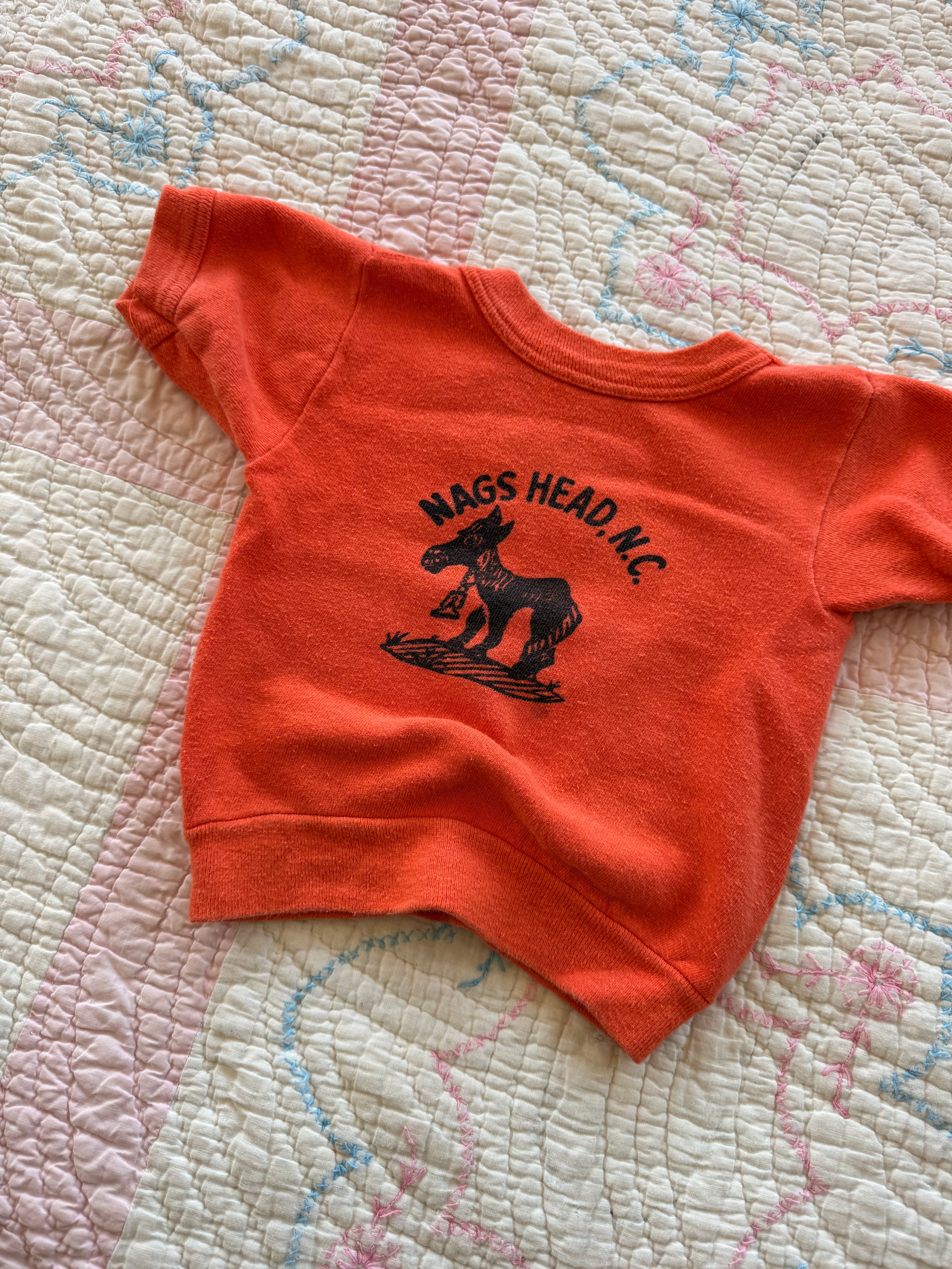 1960s nags head south carolina souvenir sweatshirt tee