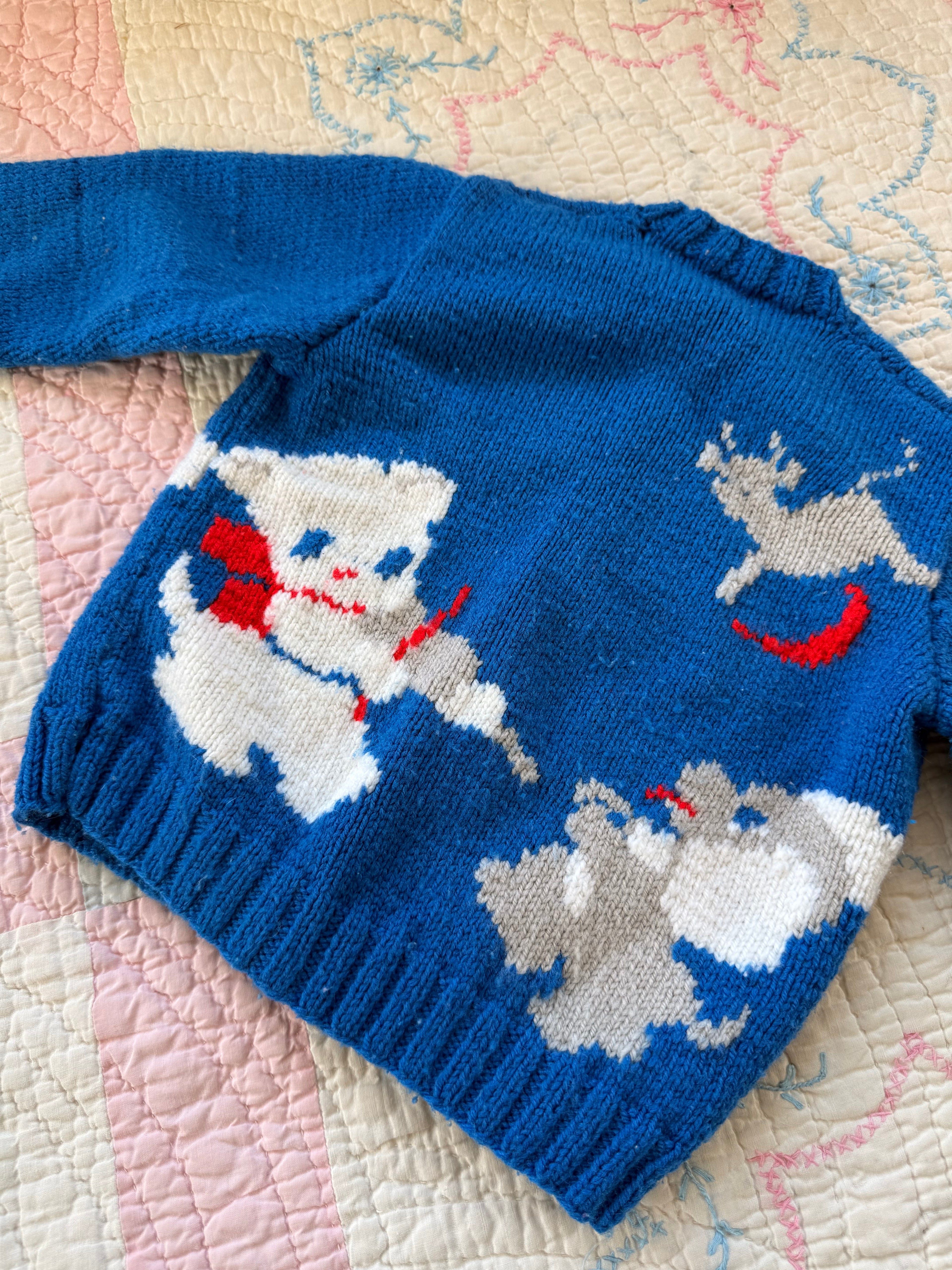 1950s cat & the fiddle cardigan