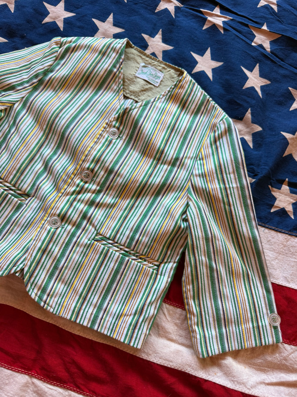 1950s stripped jacket
