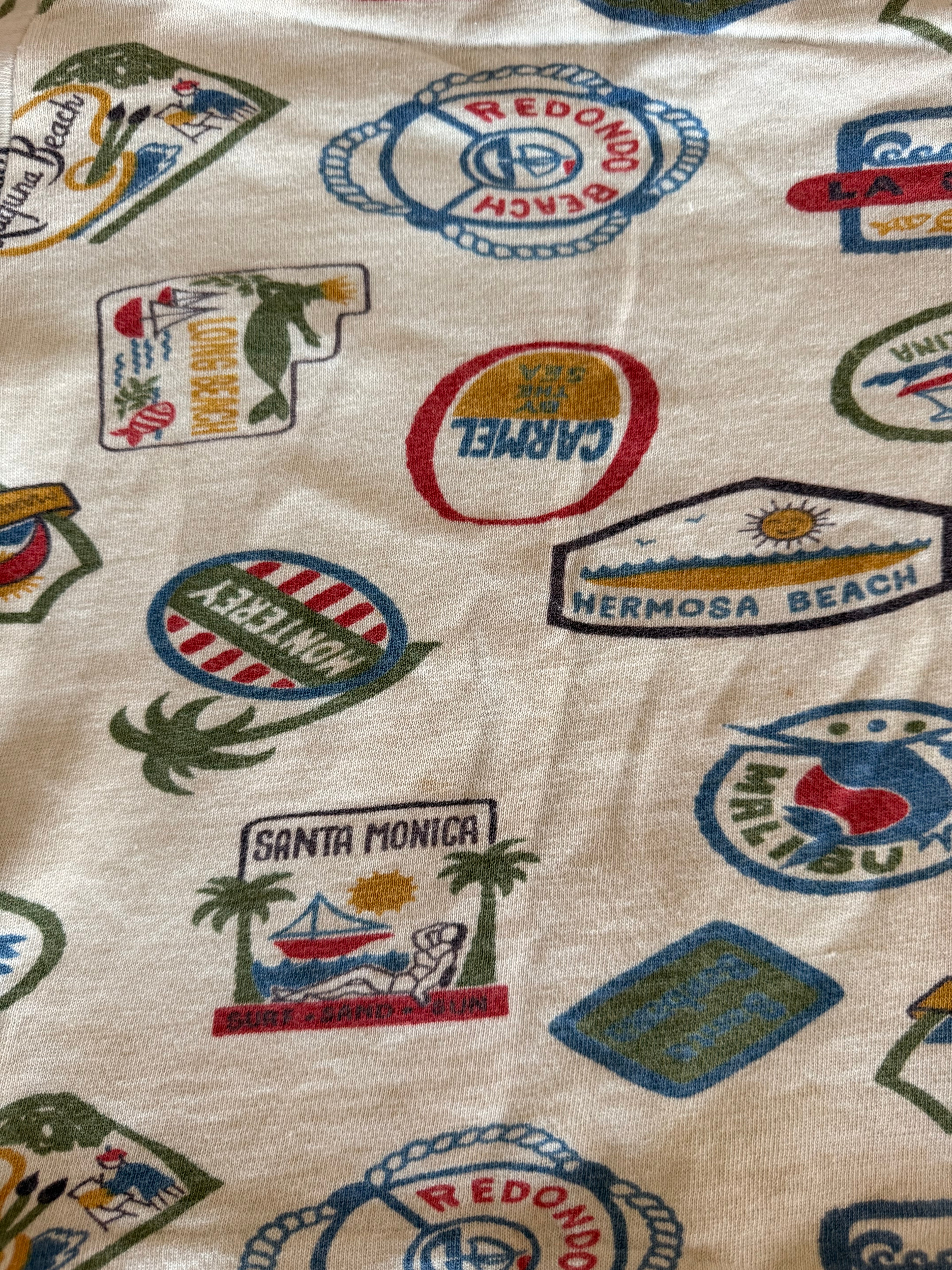 1950s california beach sweatshirt