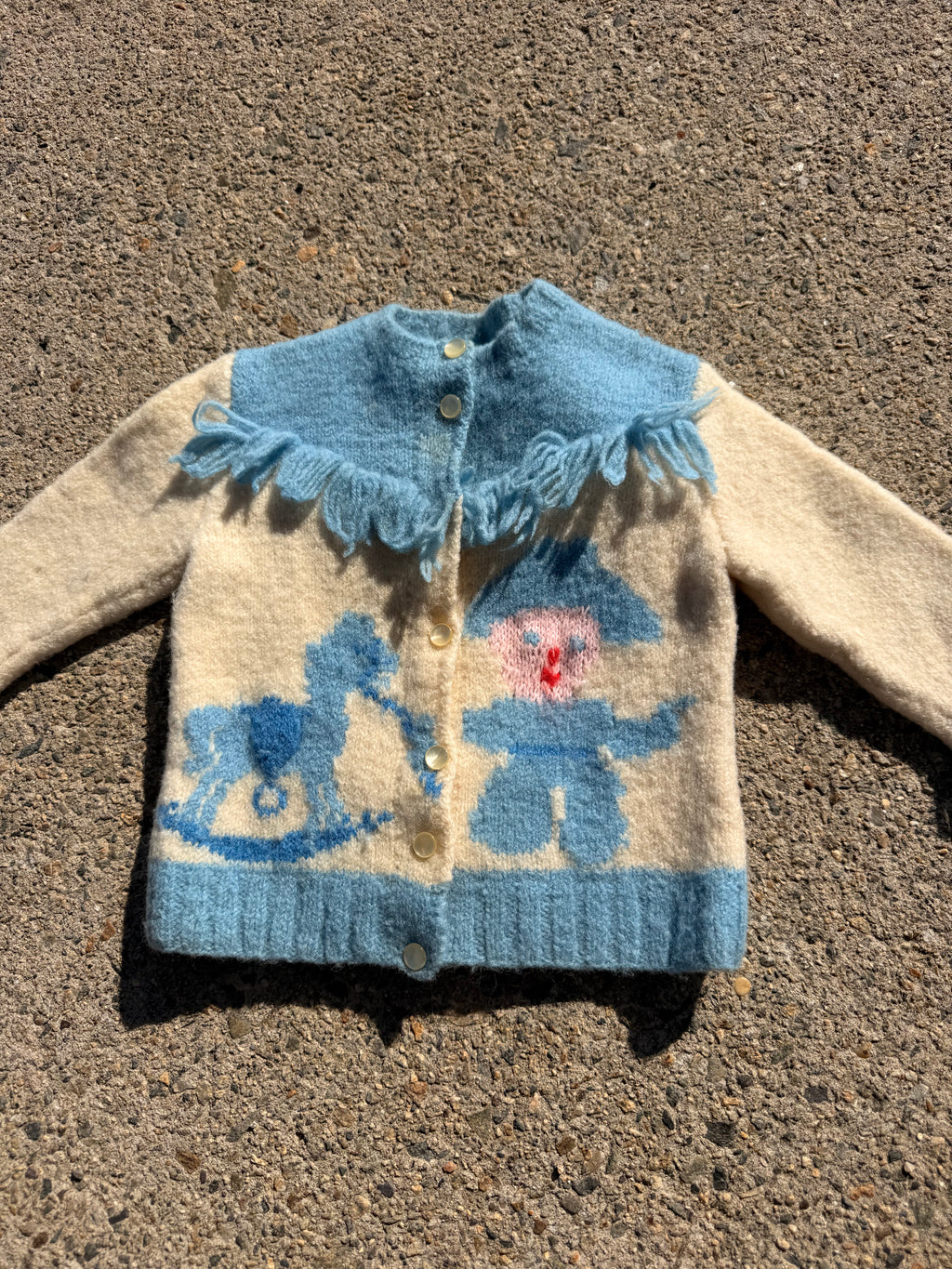 1950s baby cowboy cardigan (no. 2)