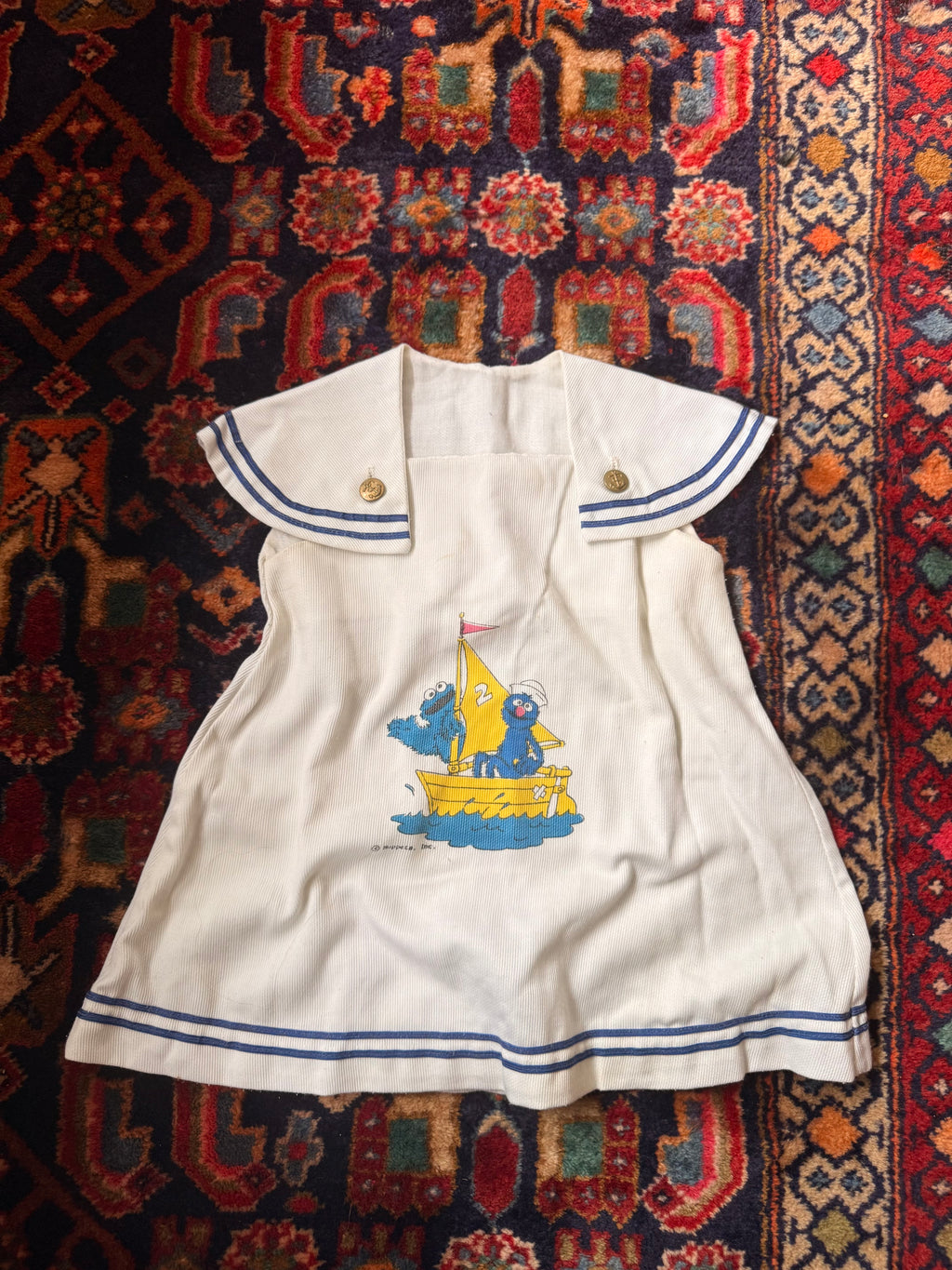 1970s sesame street sailor dress