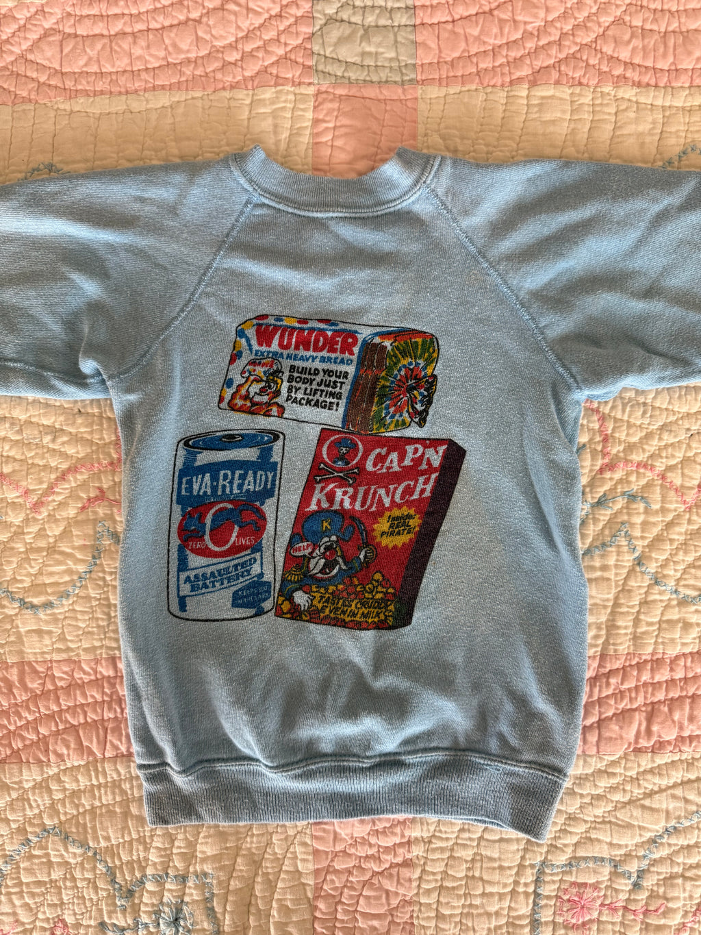 1970s wacky pack sweatshirt