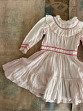 1910s candy striped dress