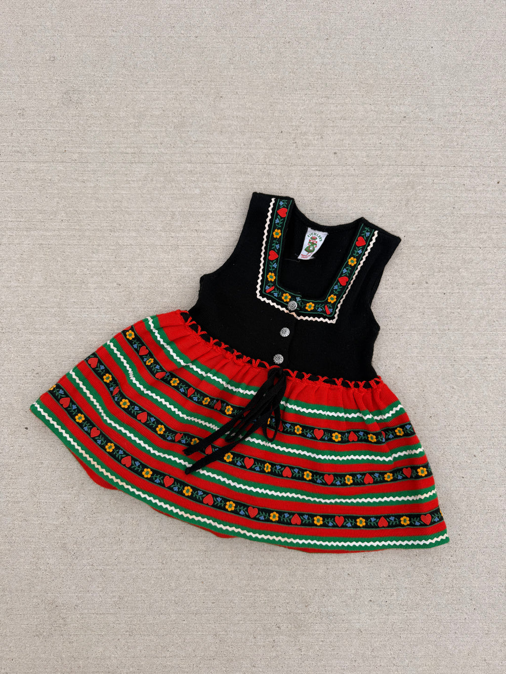 1960s german wool dress