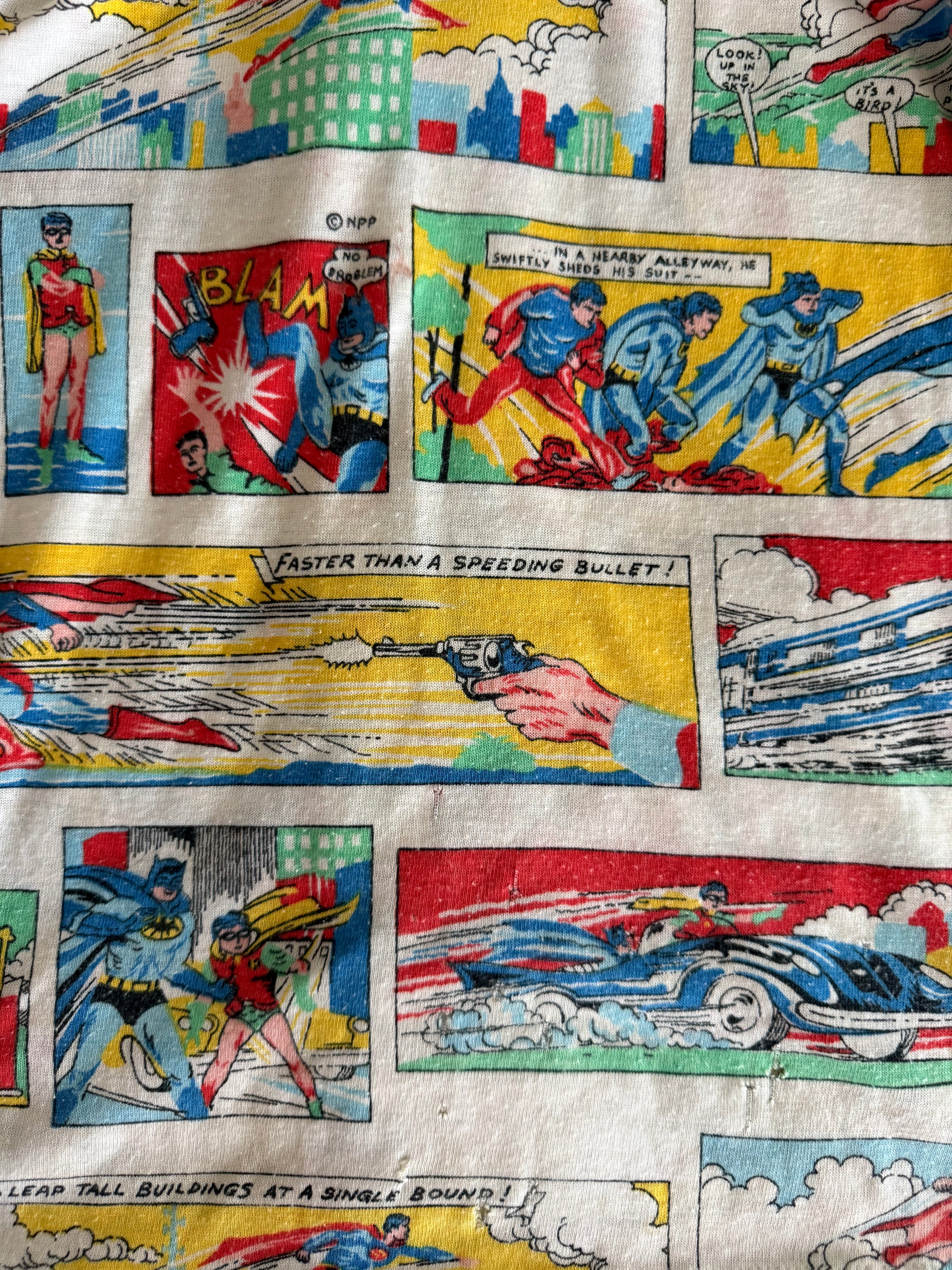 1970s superman comic tee