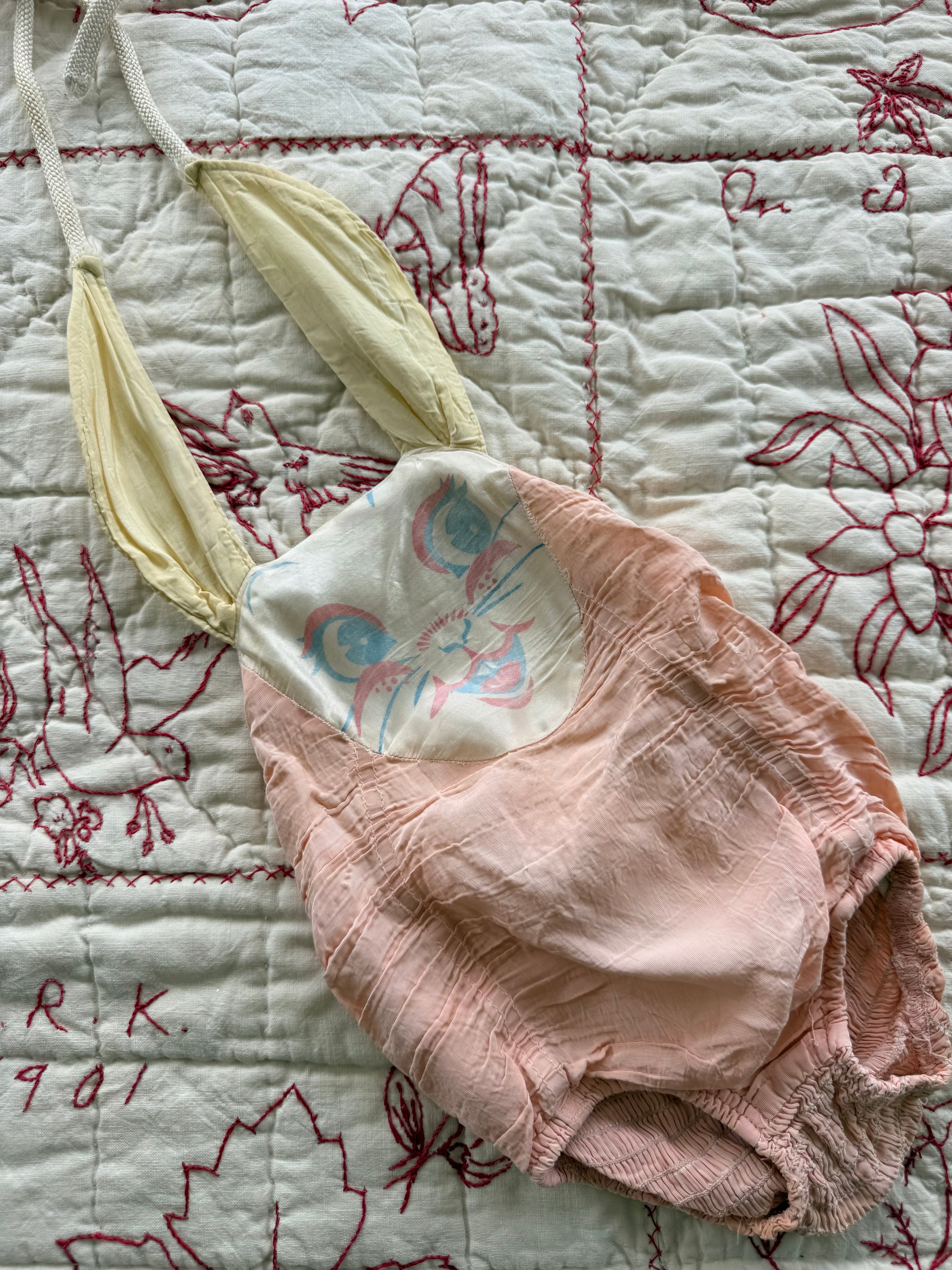 1950s bunny bathing suit