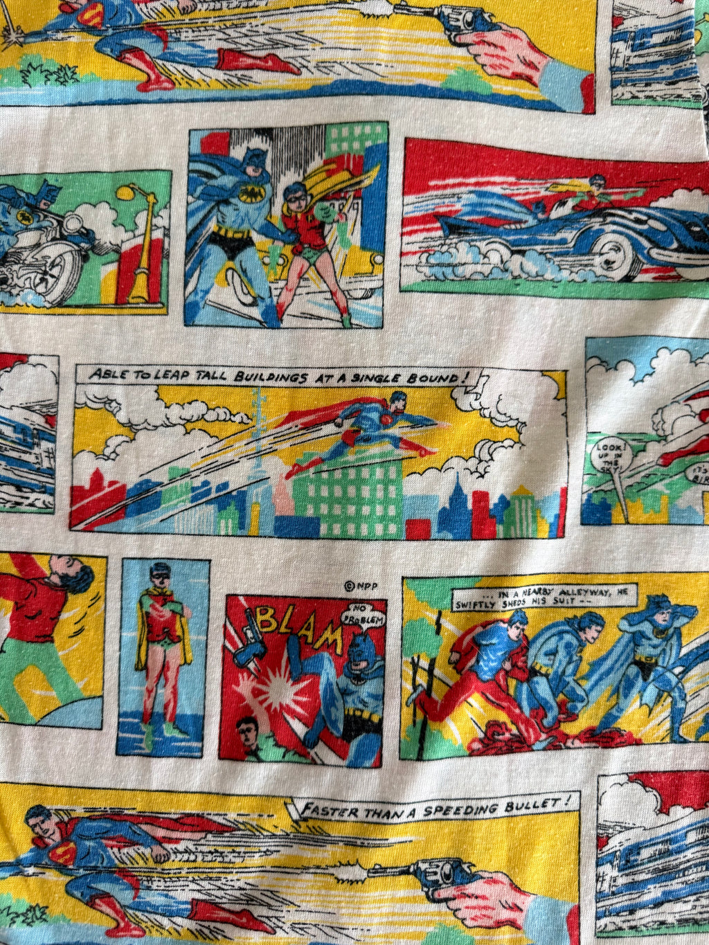 1970s superman comic tee