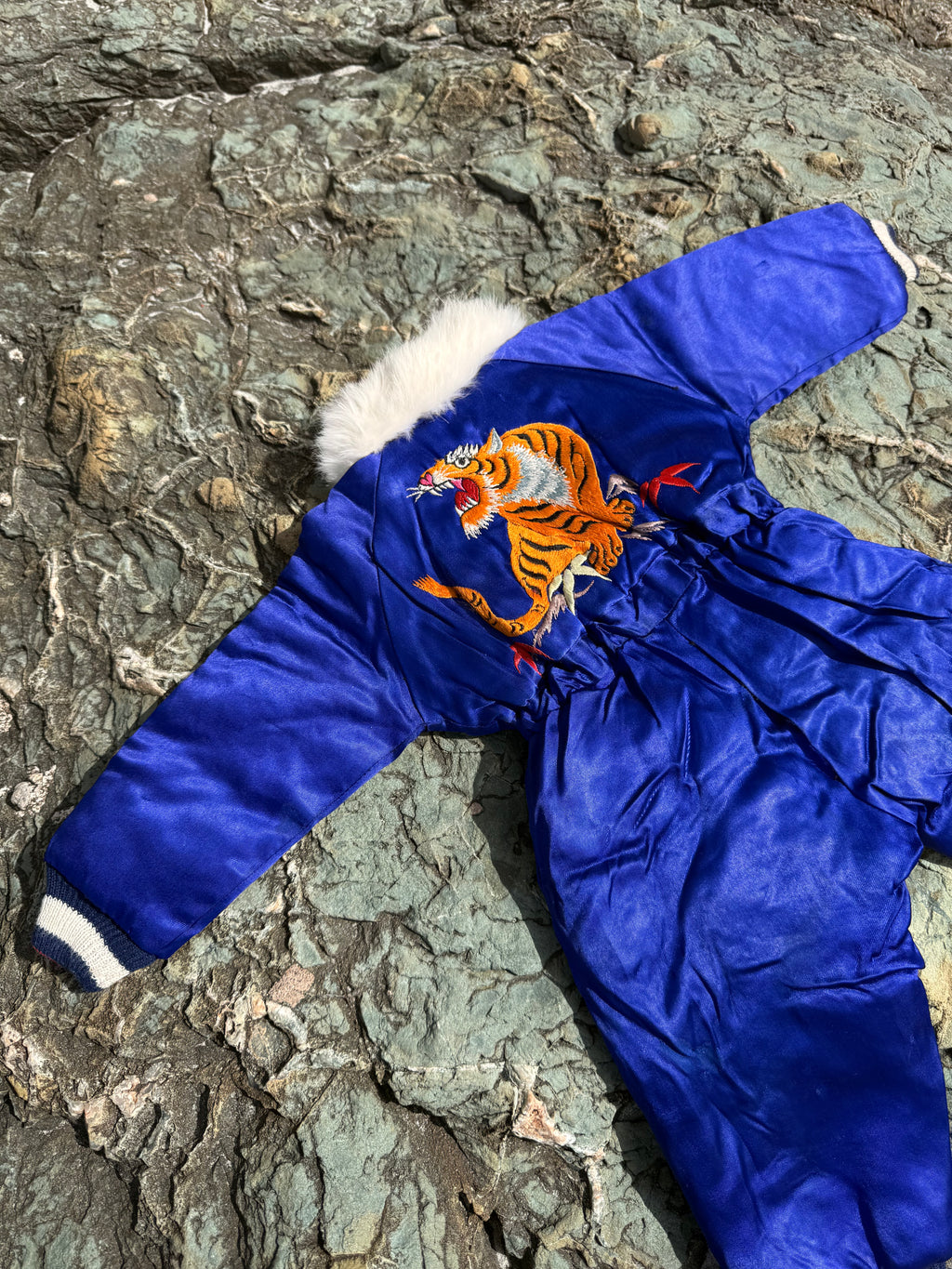 1940s japanese sukajan souvenir snowsuit