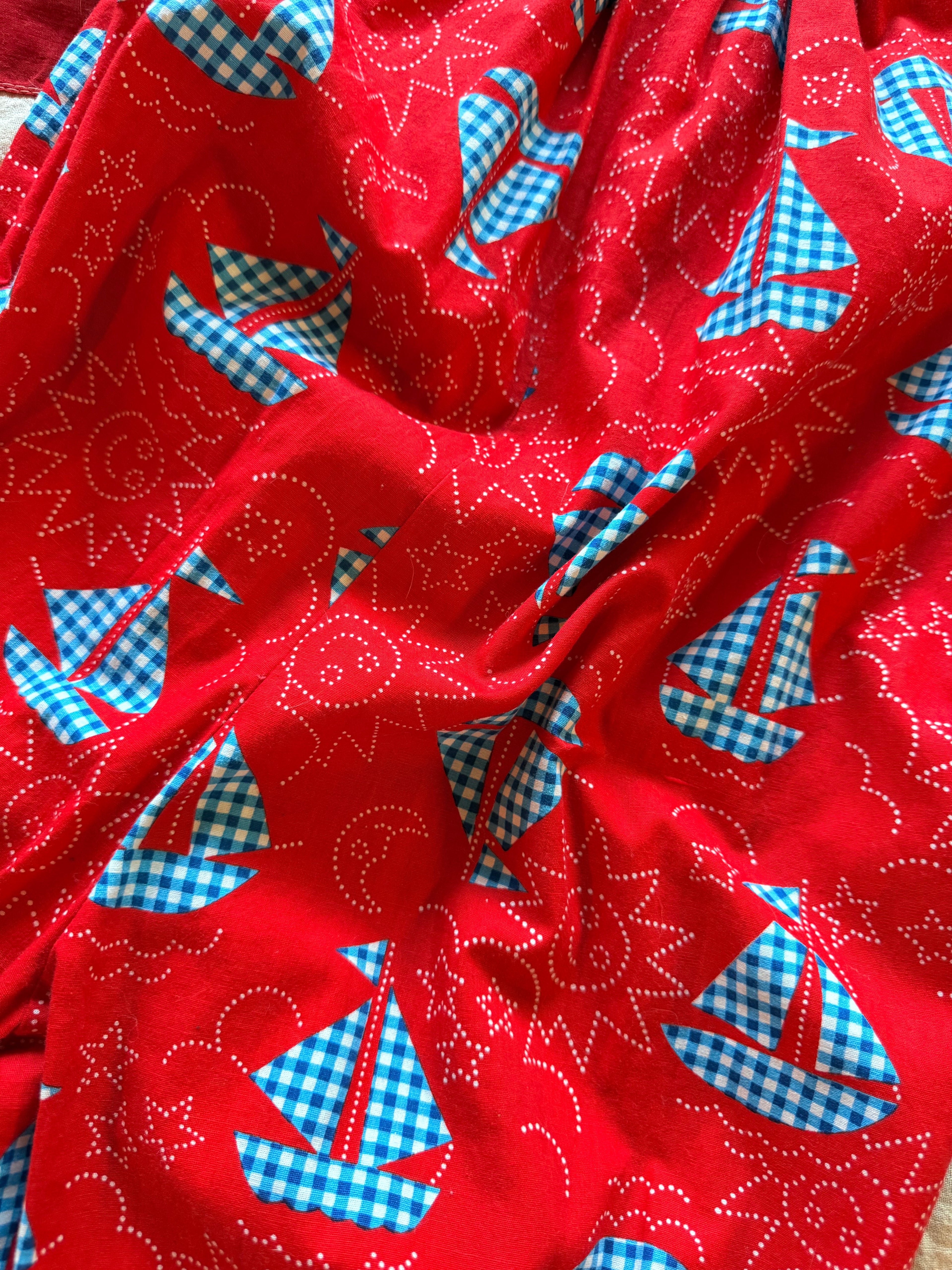 1970s sailboat clown suit