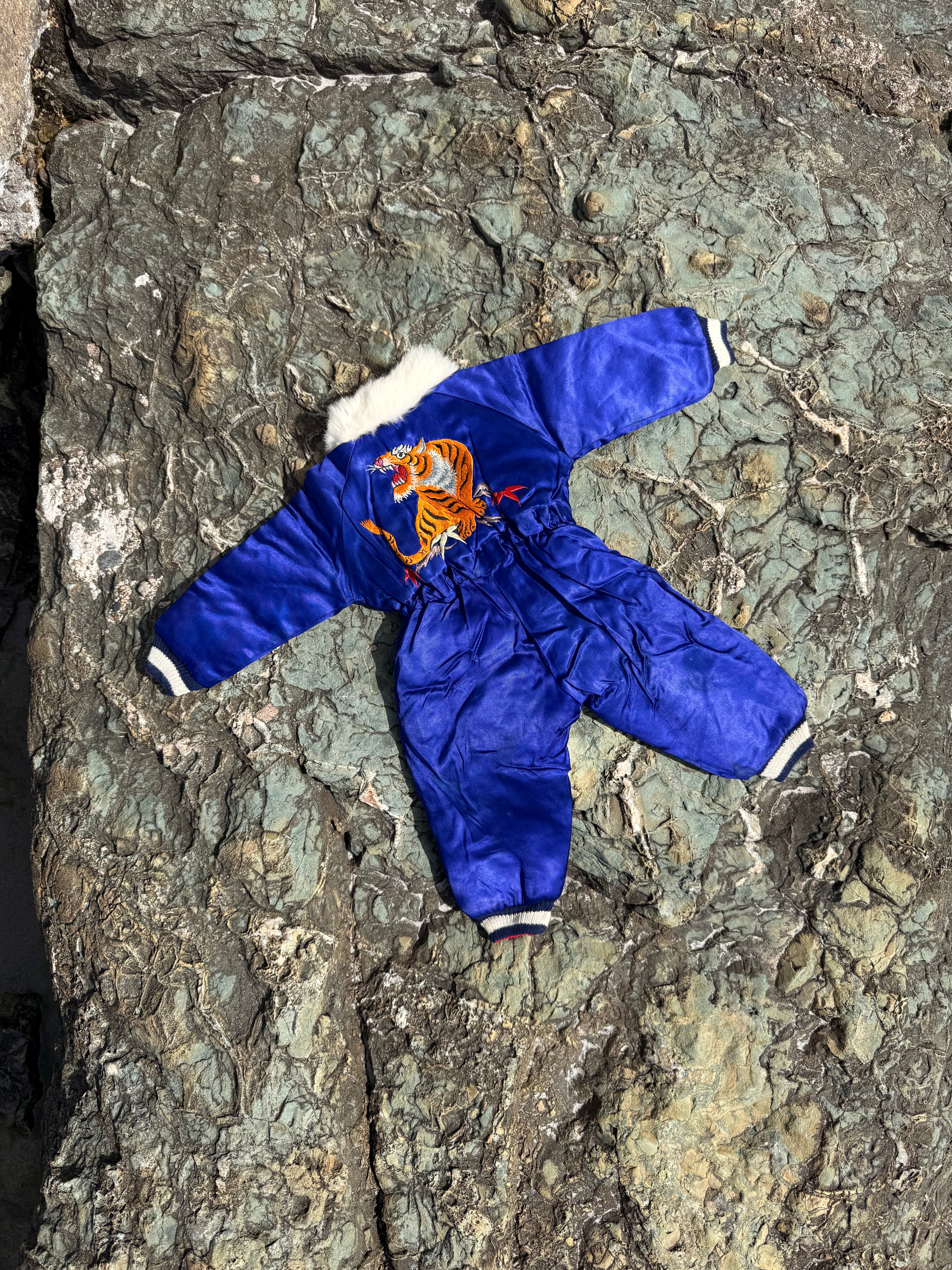 1940s japanese sukajan souvenir snowsuit