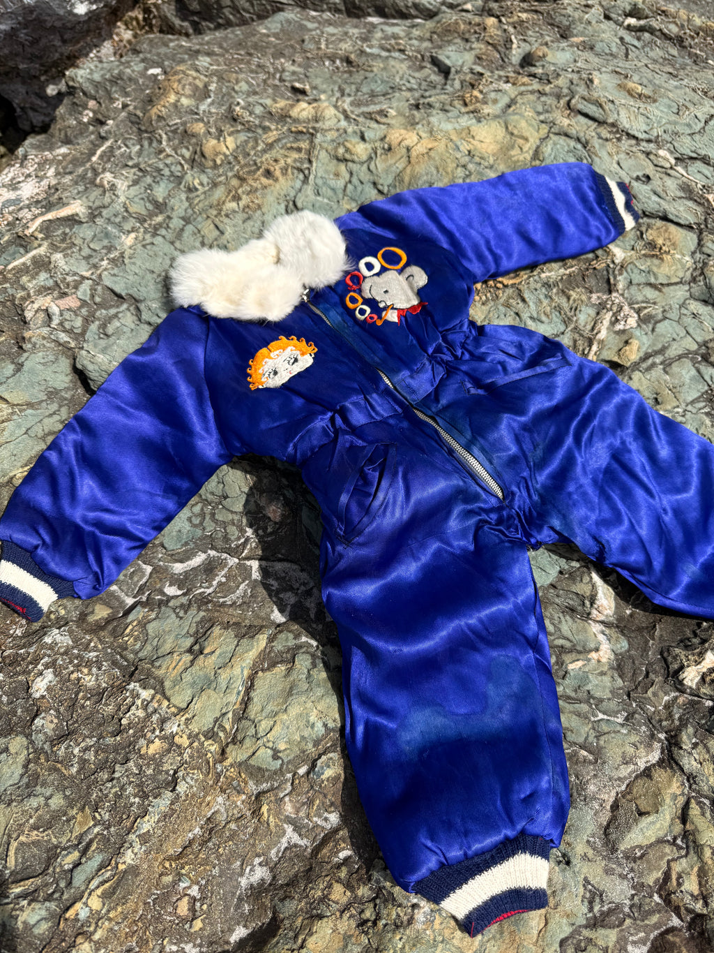 1940s japanese sukajan souvenir snowsuit