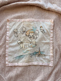 1900s embroidered kewpie handkerchief