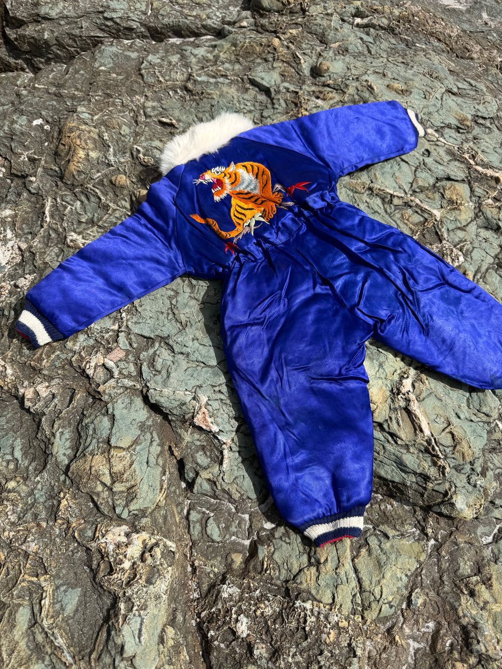 1940s japanese sukajan souvenir snowsuit