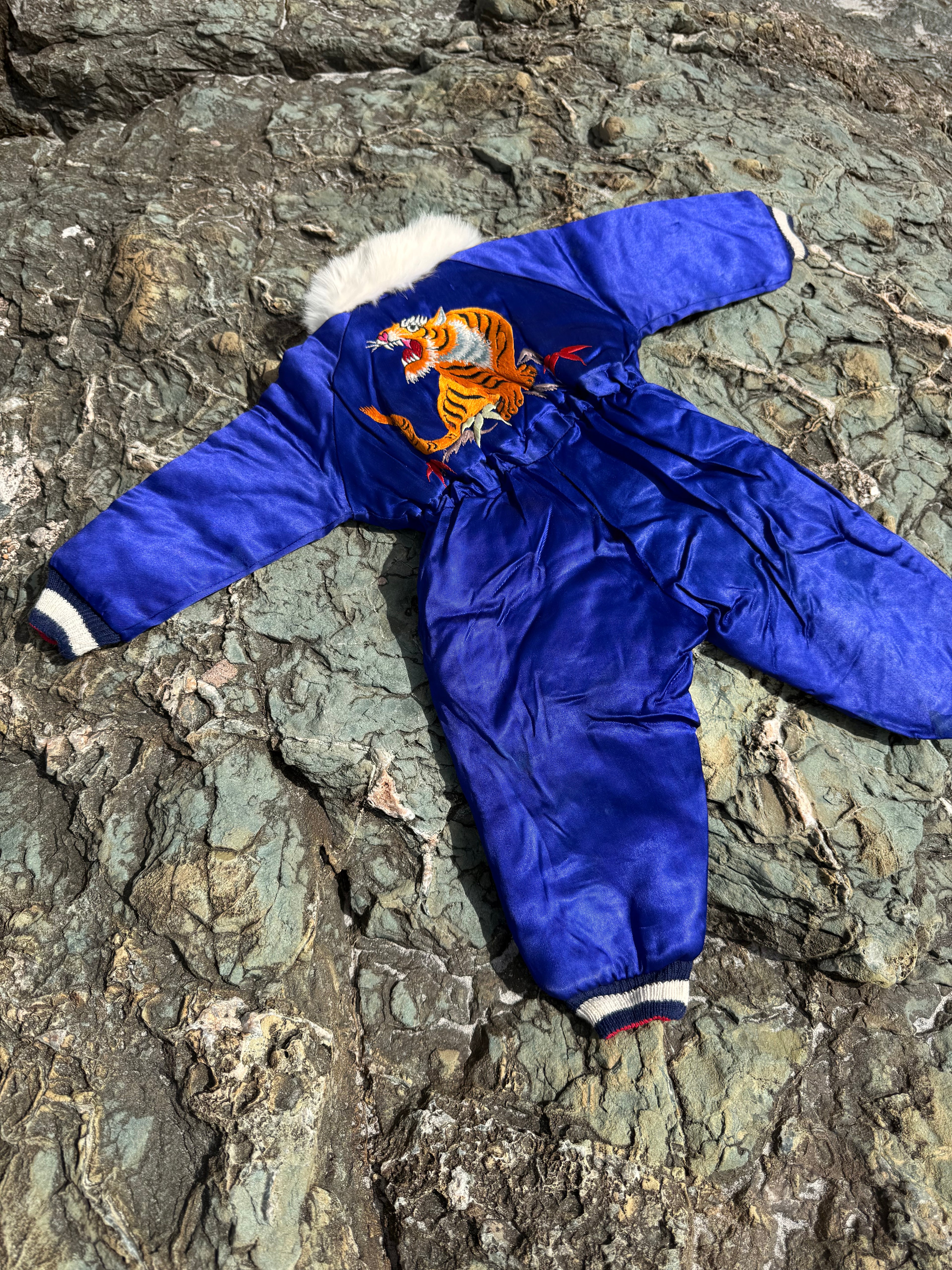 1940s japanese sukajan souvenir snowsuit