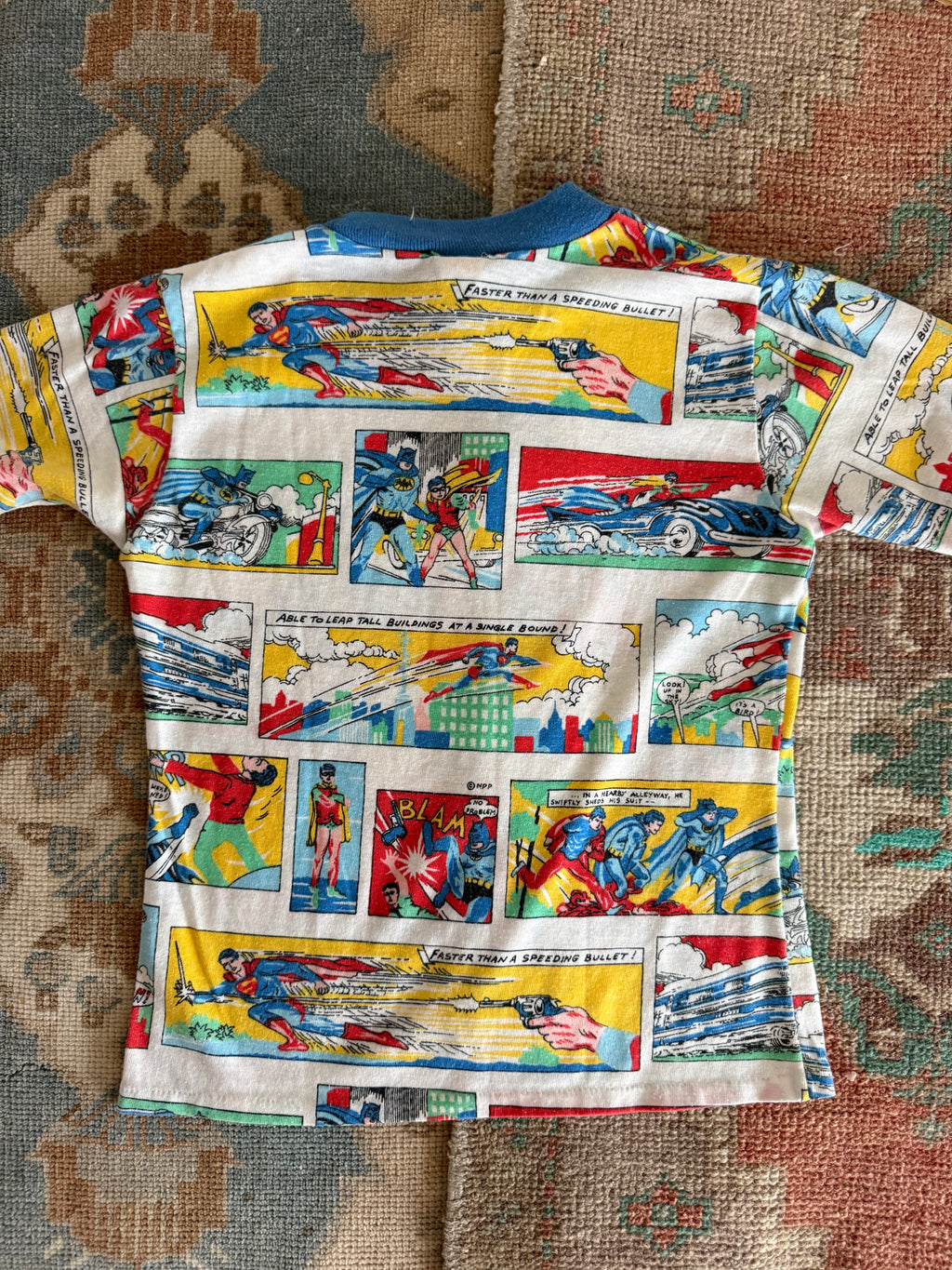 1970s superman comic tee