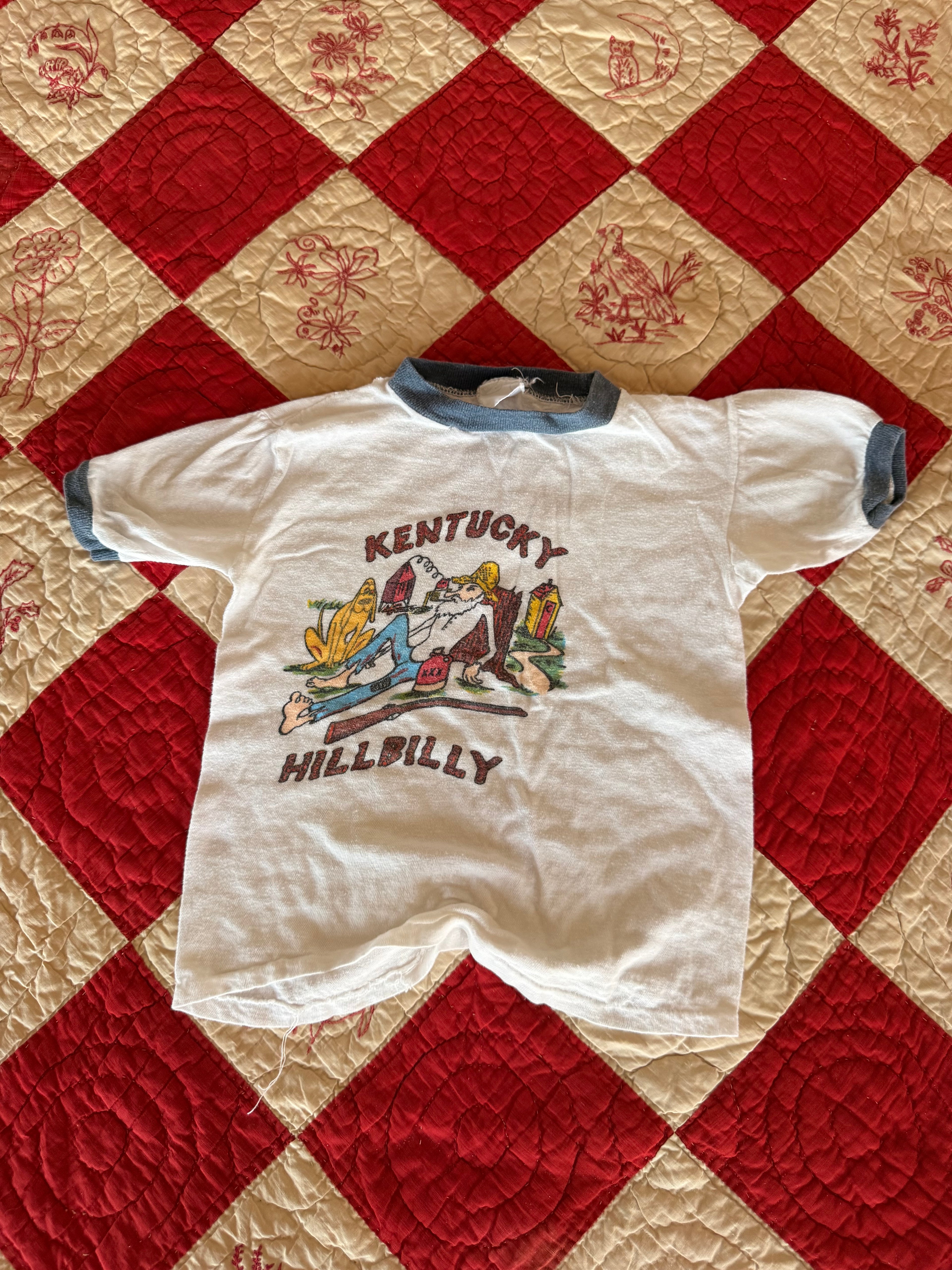 1970s kentucky hillbilly souvenir tee