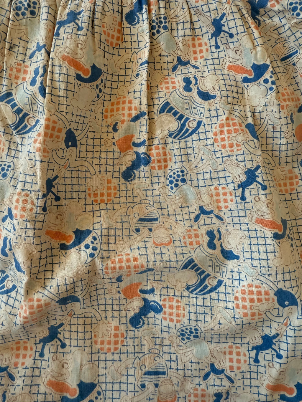 1930s mickey mouse baby dress