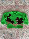 1960s squirrel sweater