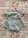 1940s blue bunny romper