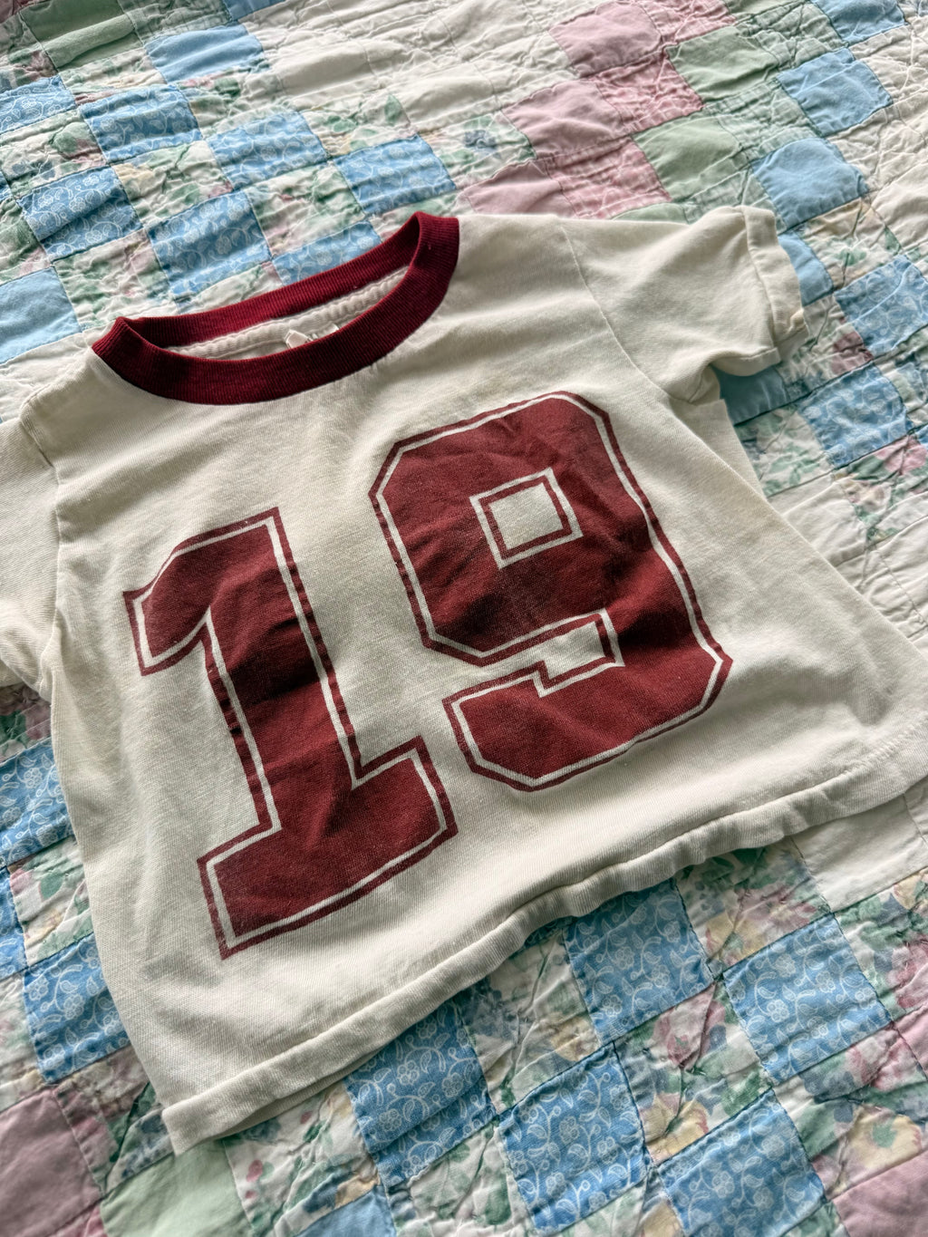 1970s sports jersey tee