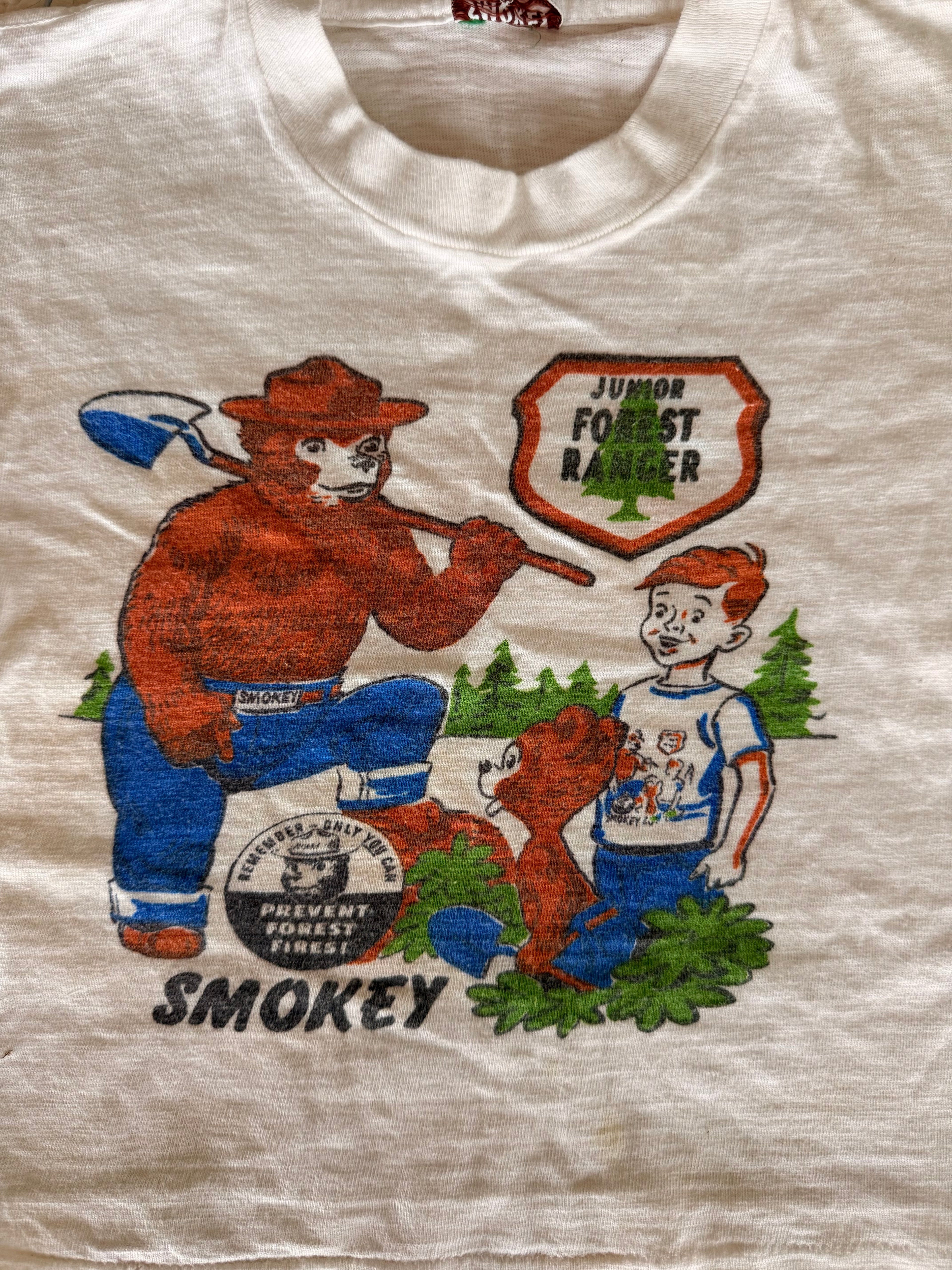 1960s smokey the bear tee