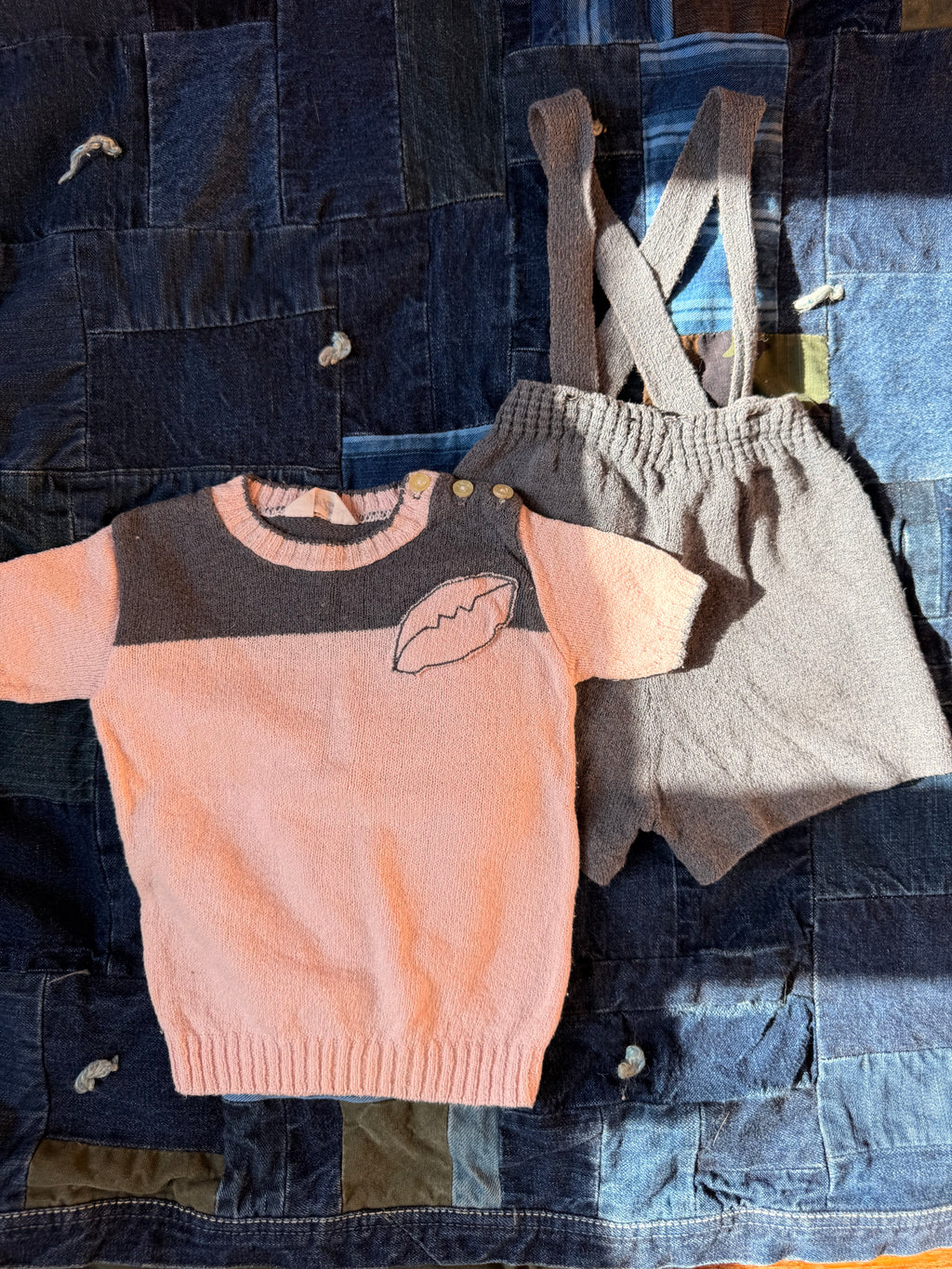1940s football knit set
