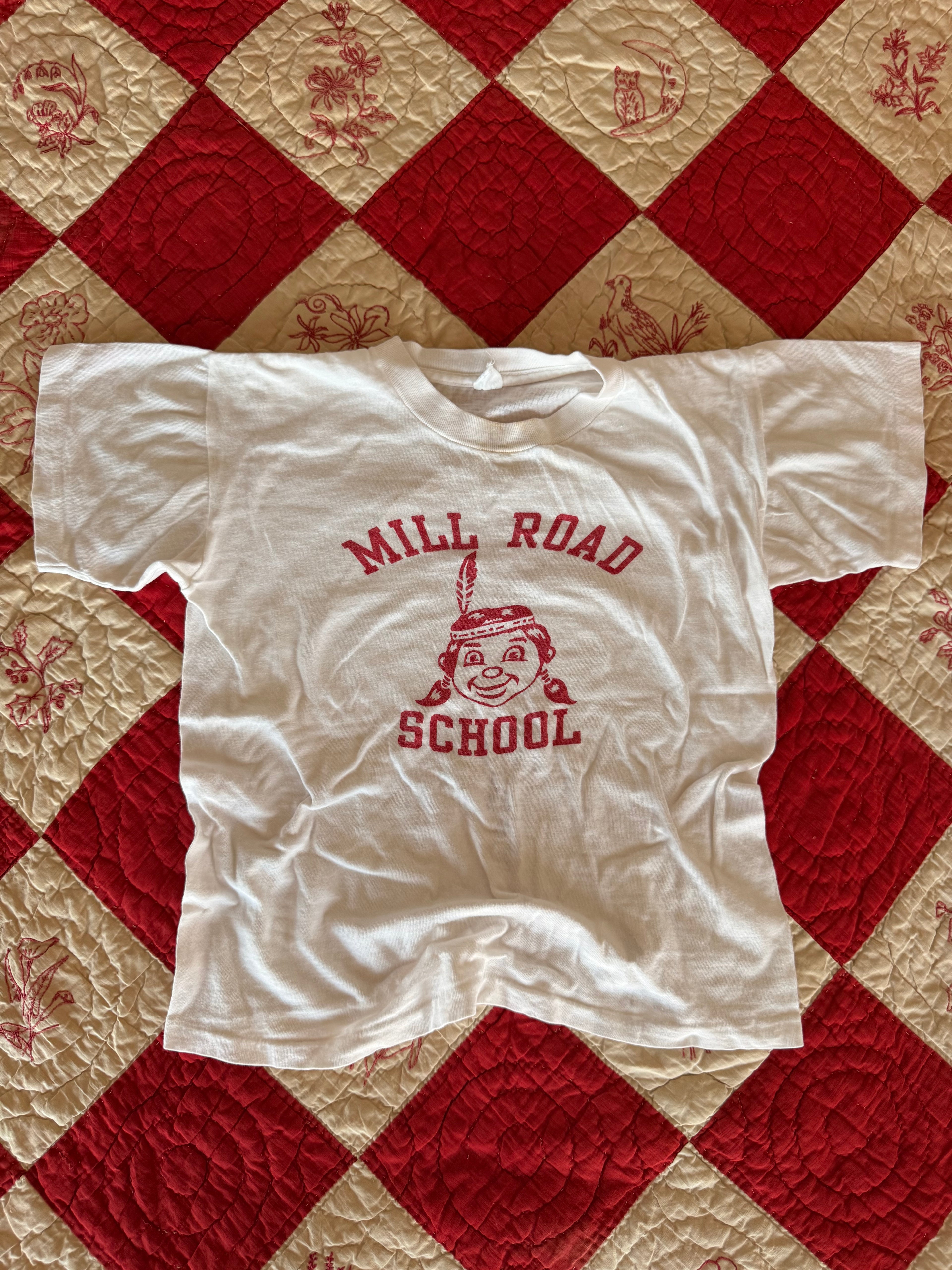 1960s mill road school tee