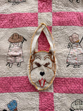 1950s puppy bib