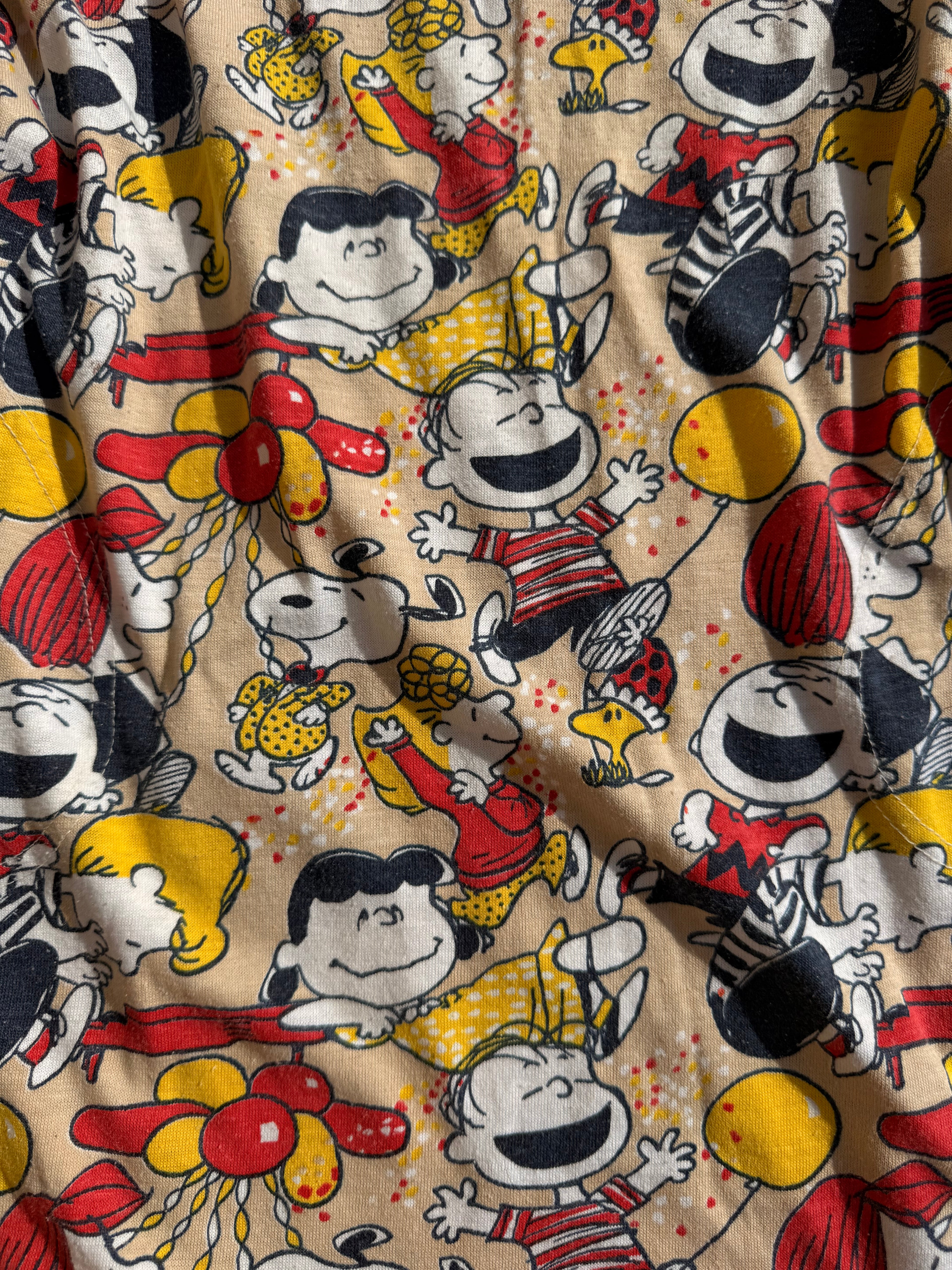 1970s danskin peanuts dress