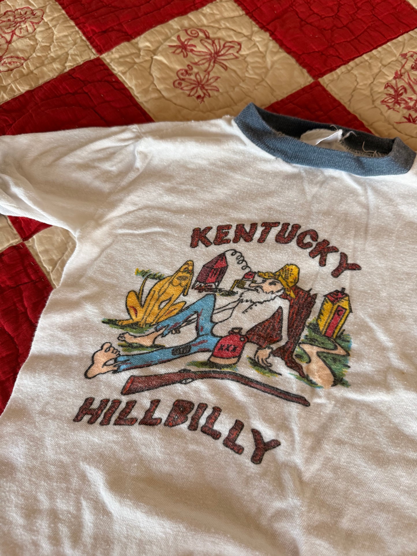 1970s kentucky hillbilly souvenir tee