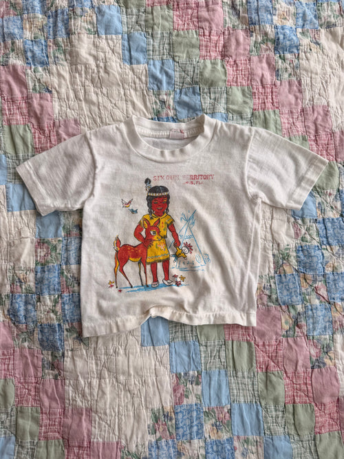 1960s six gun territory souvenir tee