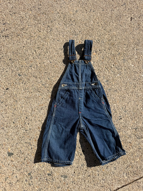 1950s denim overalls