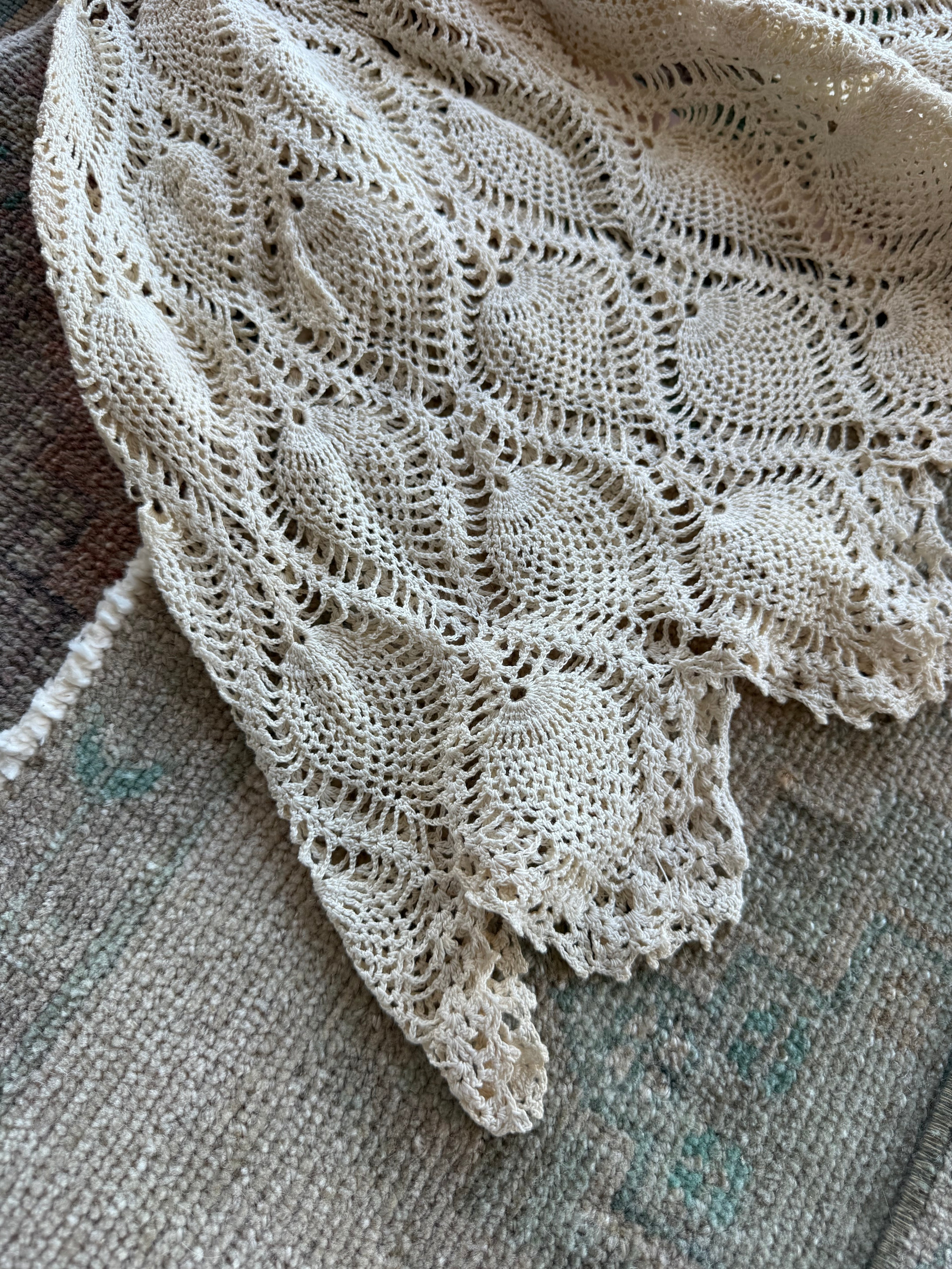 1900s crocheted dress