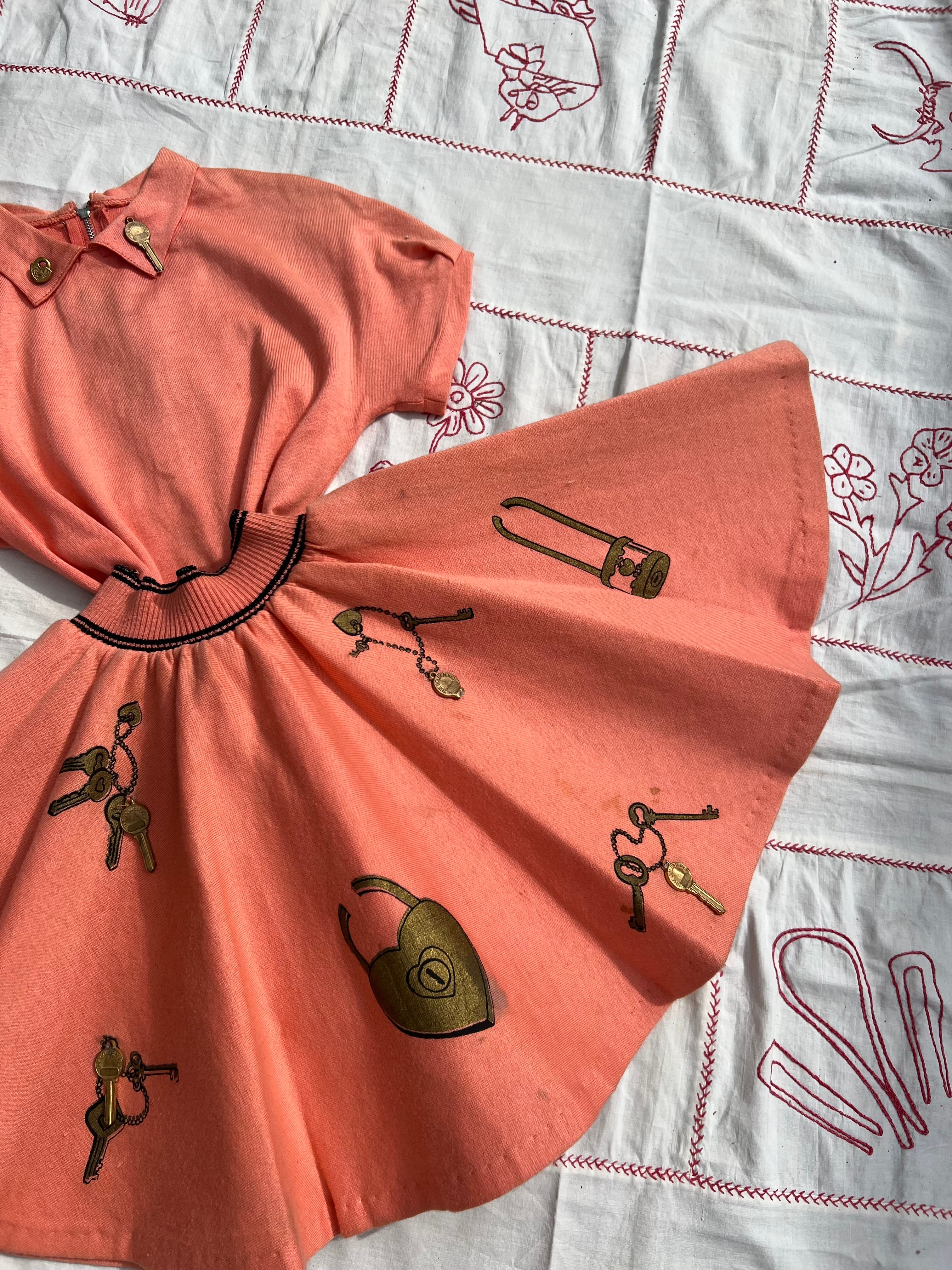 1950s key to my heart set