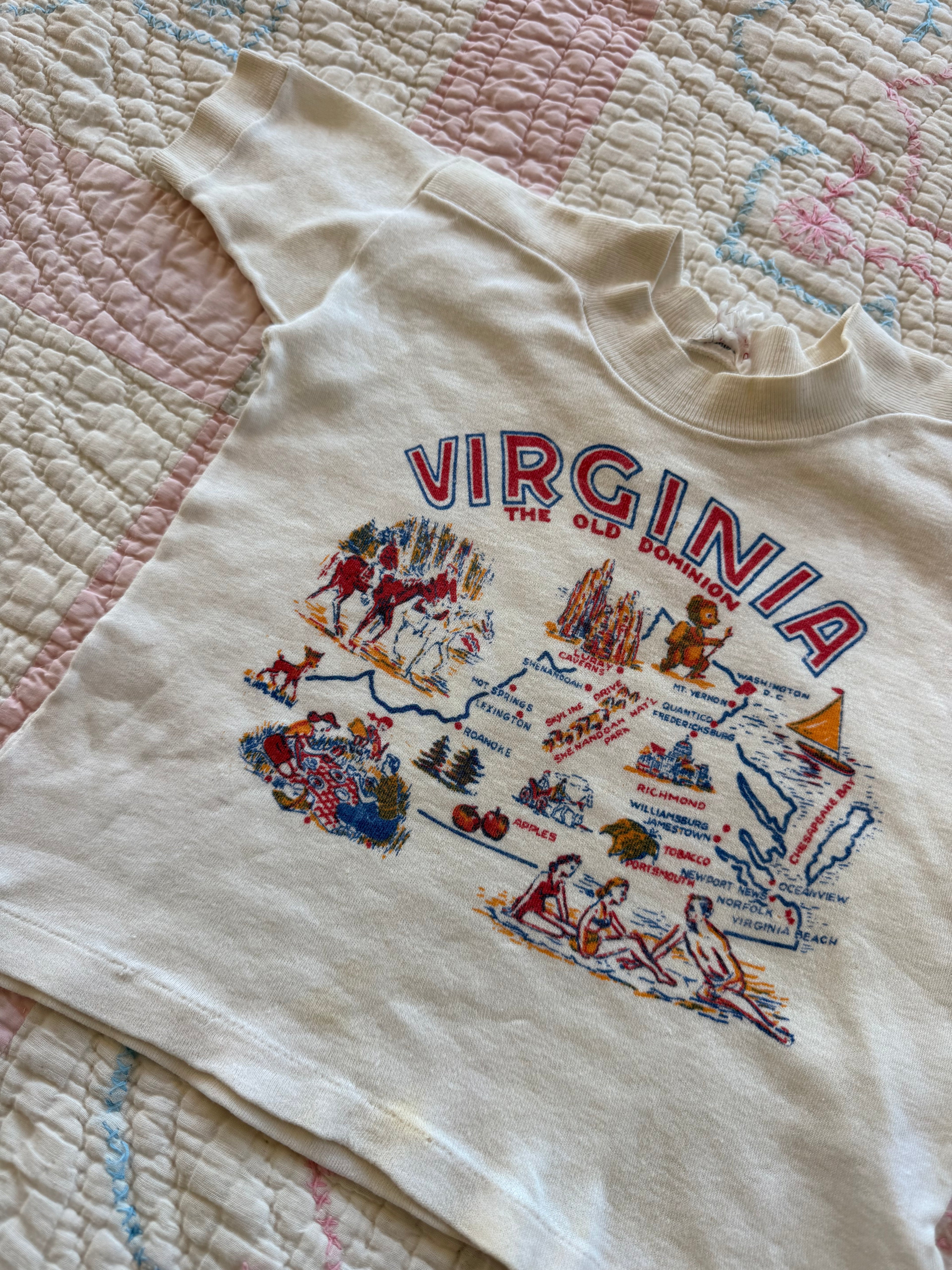 1960s virginia souvenir tee