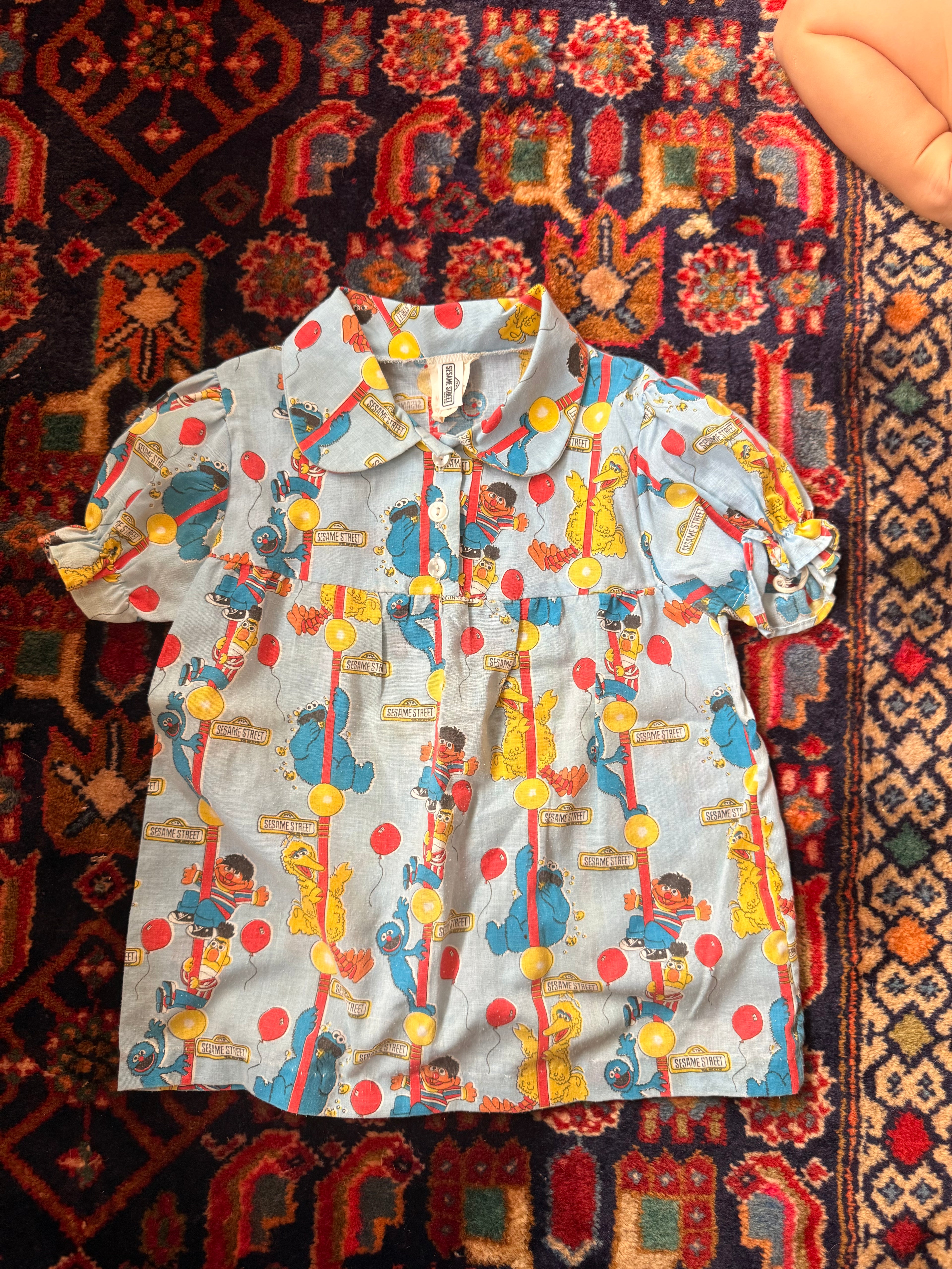 1970s sesame street baby doll top