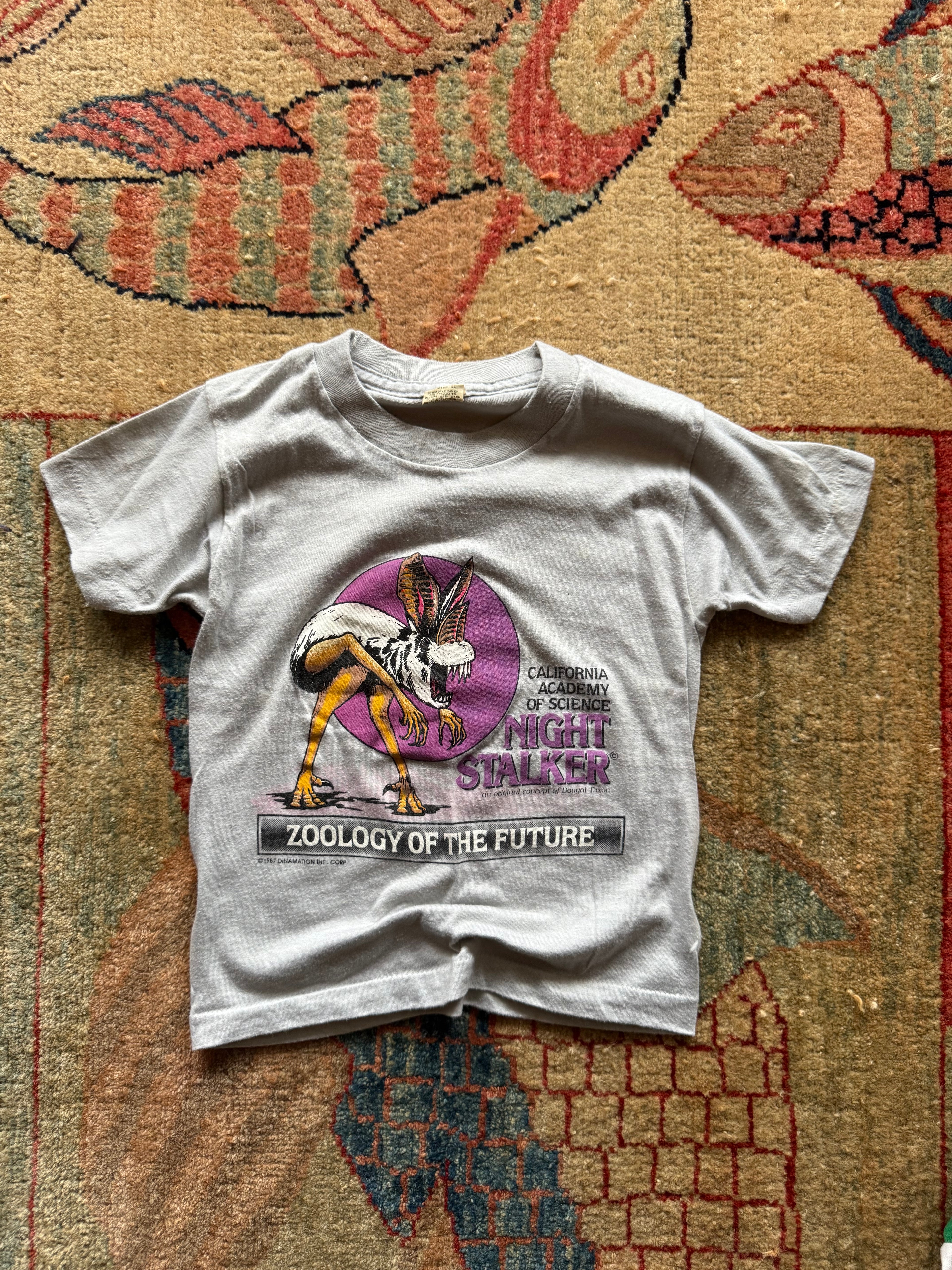 1980s california academy of science zoology tee