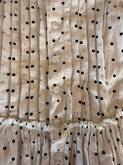 1910s polka dot dress