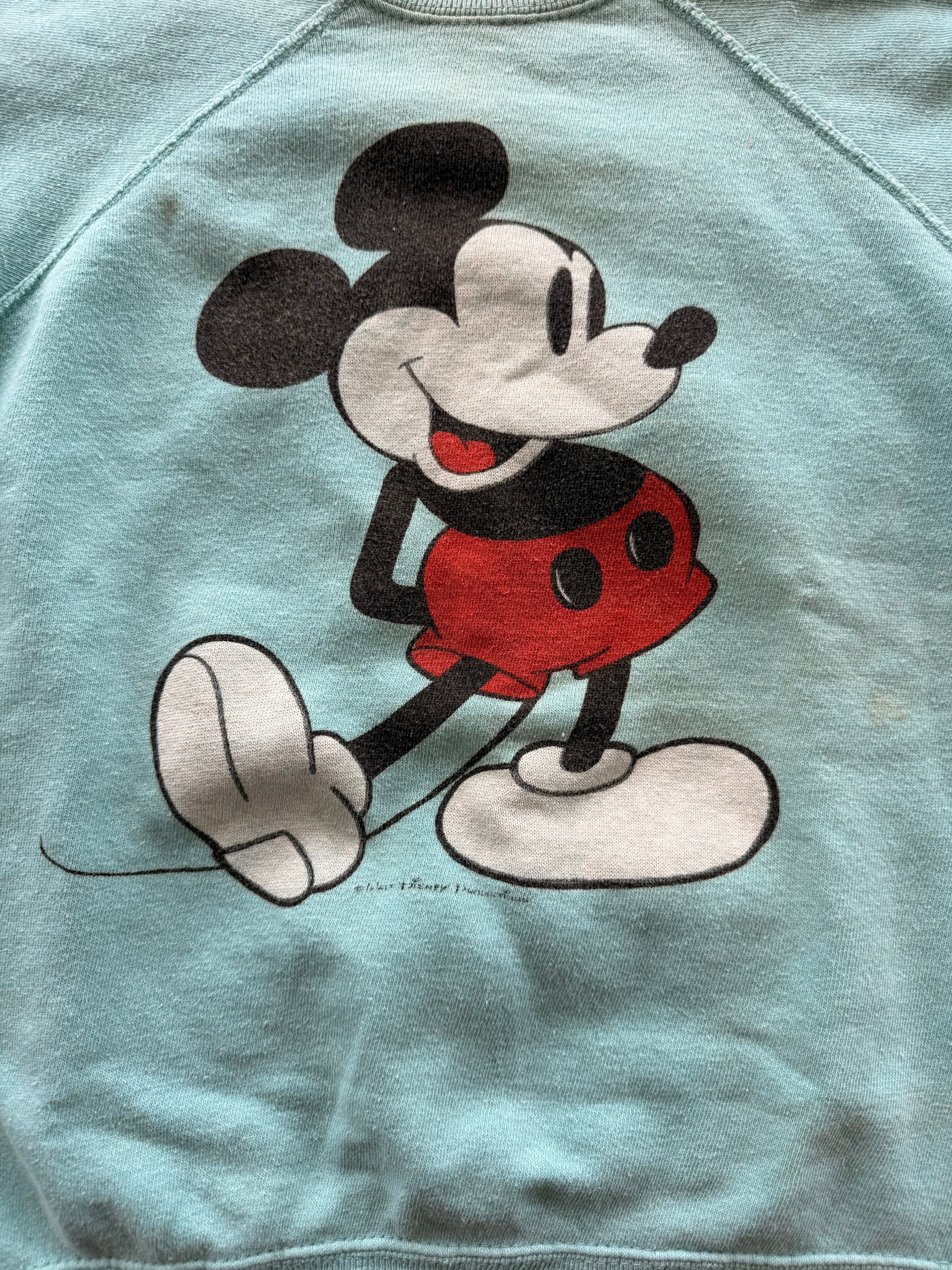 1970s mickey mouse sweatshirt tee