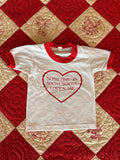1970s someone in dakota loves me souvenir tee